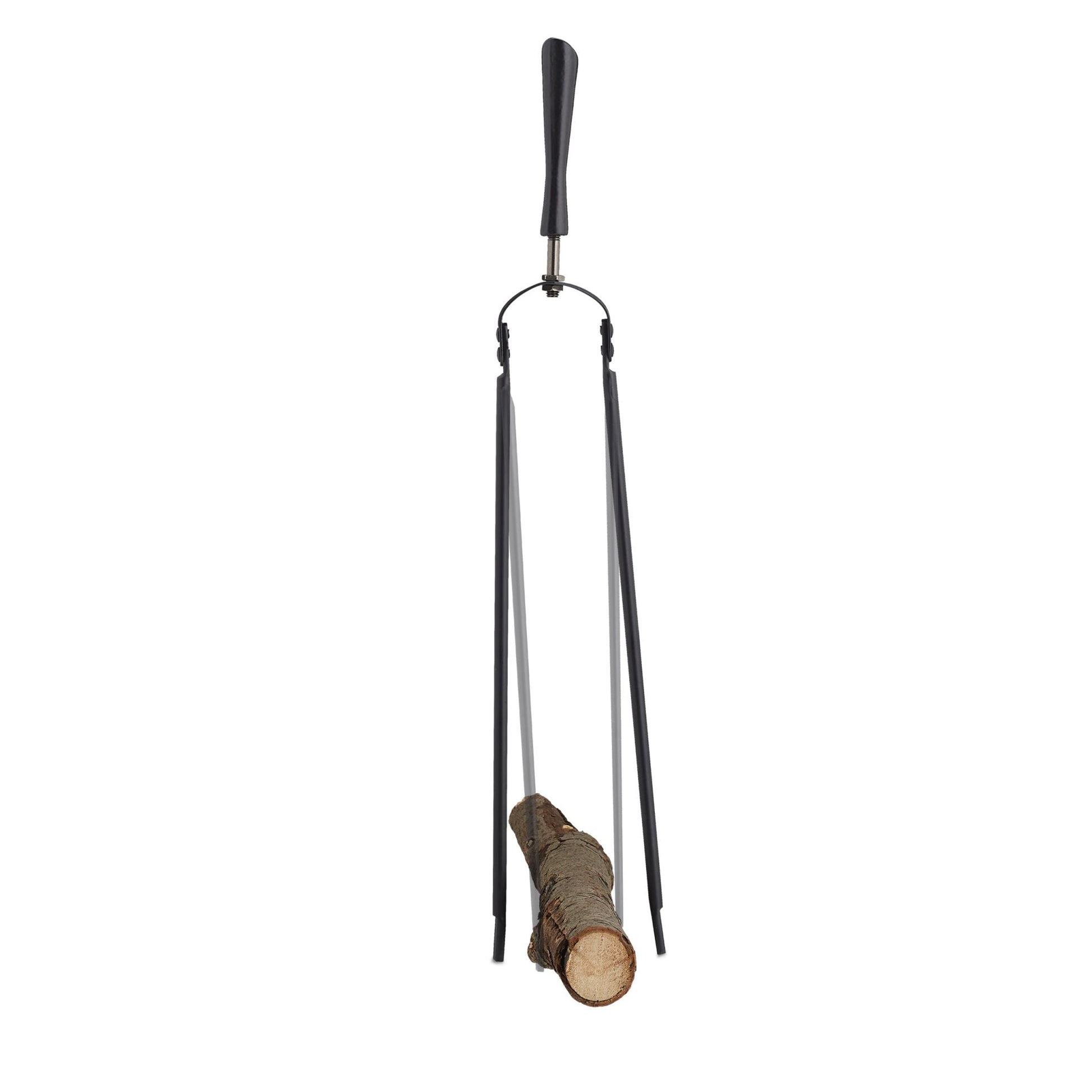 Kaminbesteck mit Eimer 5tlg. Schwarz von Relaxdays
