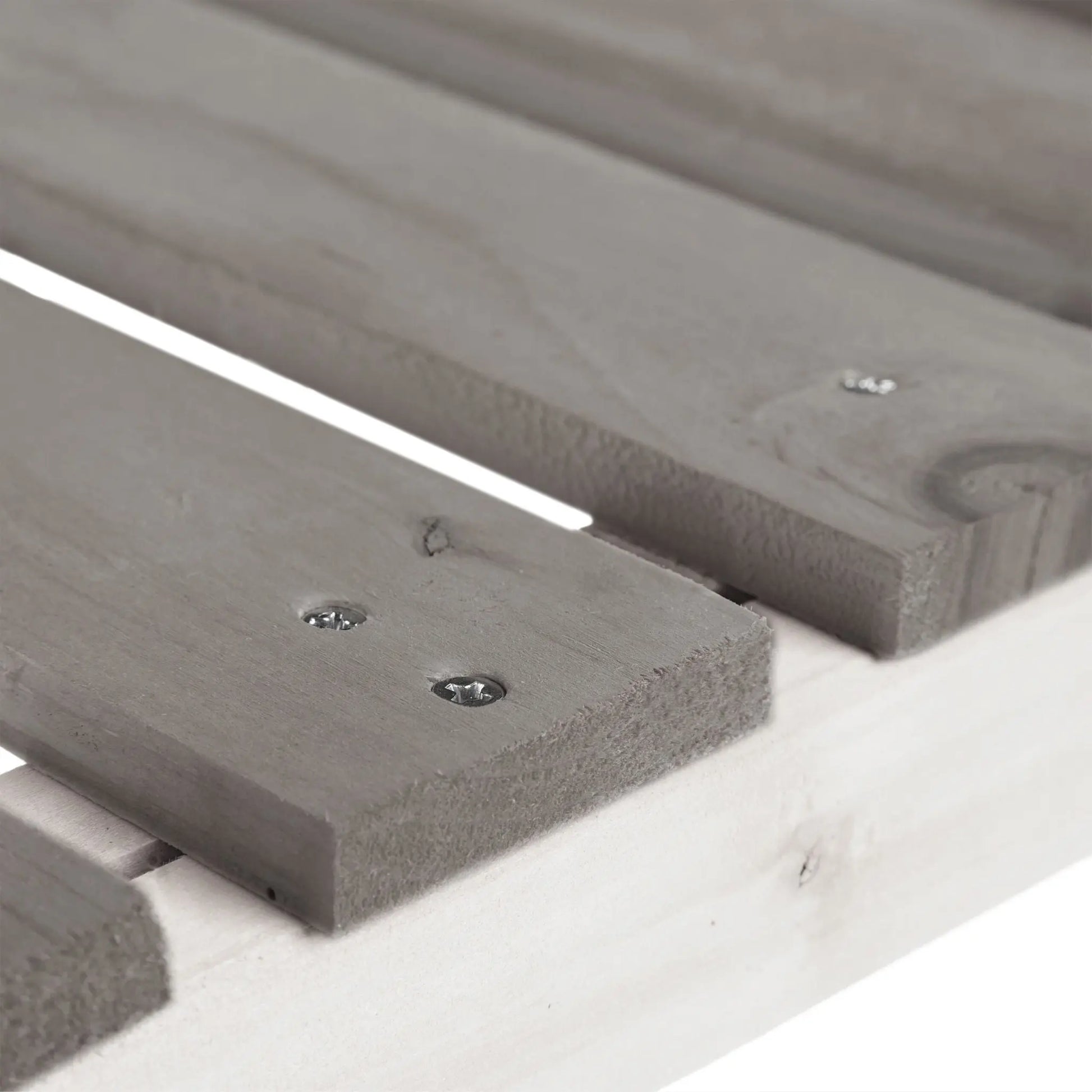 Hochbeet Holz Weiss-Schwarz-Grau von Relaxdays