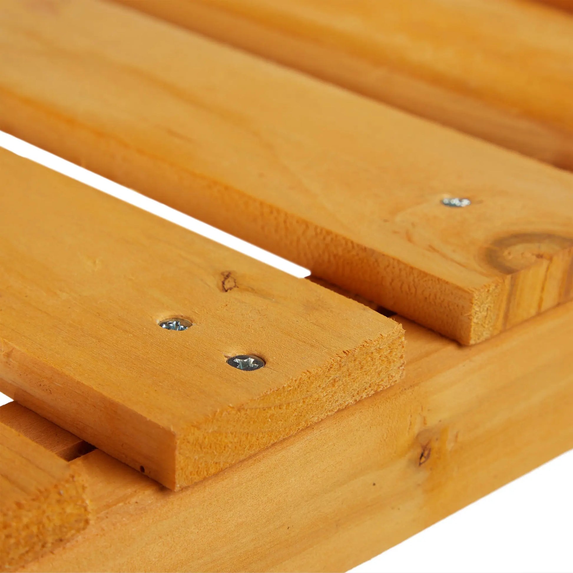Hochbeet Holz Orange-Schwarz von Relaxdays