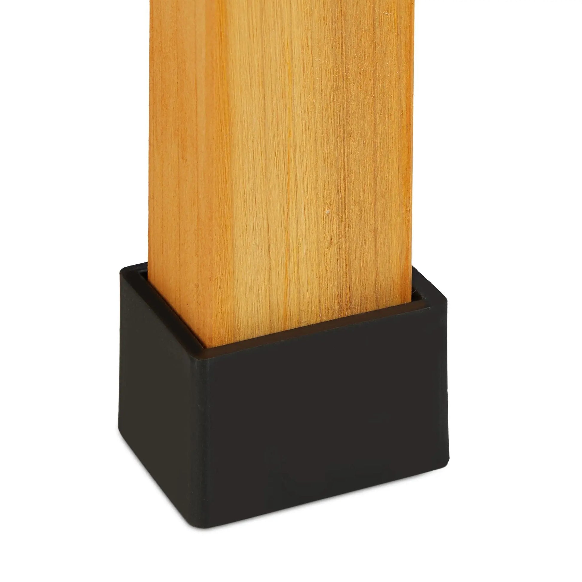 Hochbeet Holz Orange-Schwarz von Relaxdays
