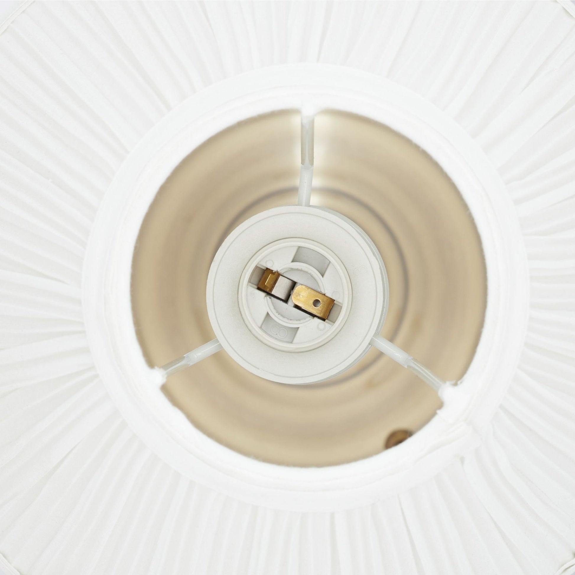 Tischlampe weiss gold Weiss-Gold von Relaxdays