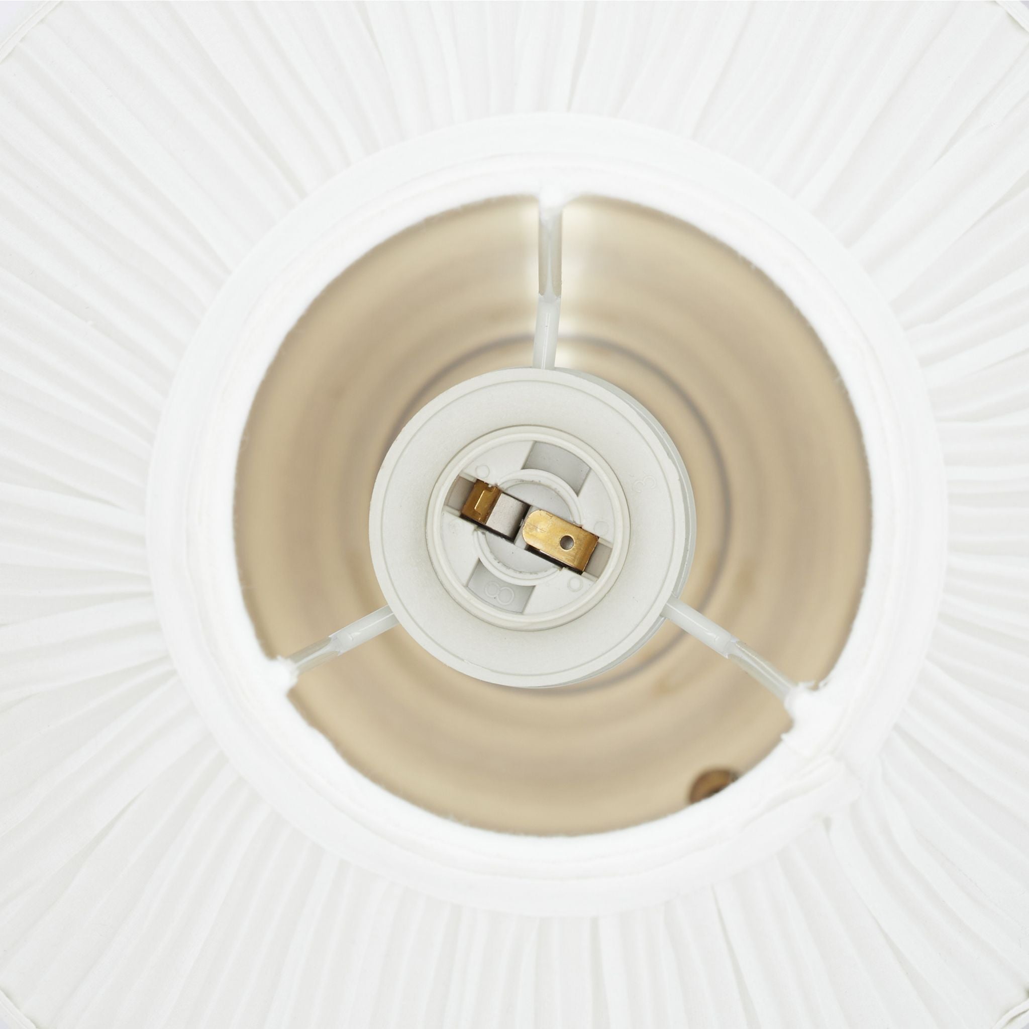 Tischlampe weiss gold Weiss-Gold von Relaxdays