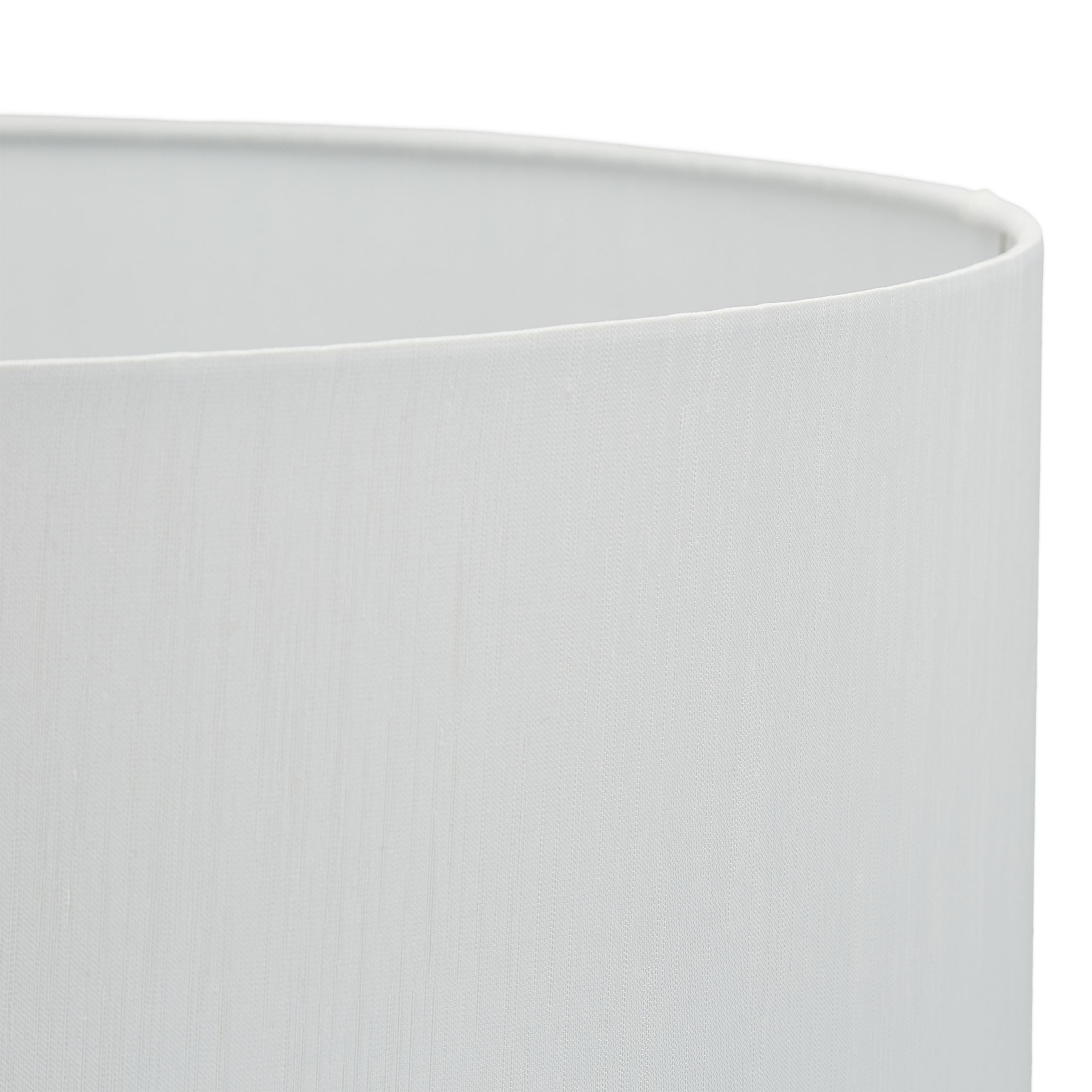 Stehlampe Wohnzimmer beige Weiss-Silber von Relaxdays