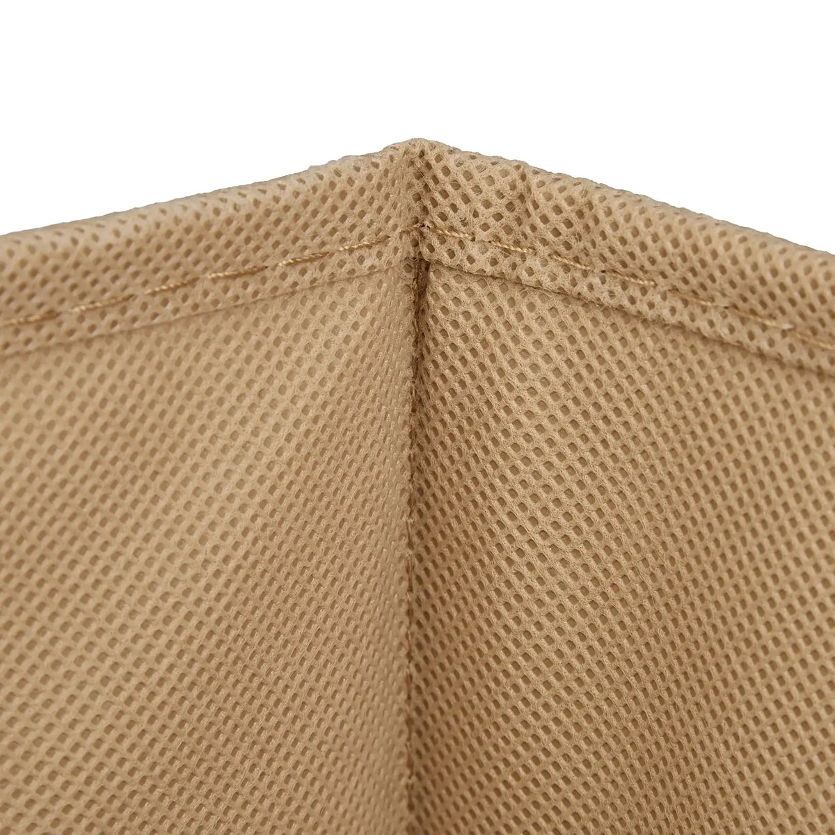 Aufbewahrungskorb Bambus hoch Beige-Hellbraun von Relaxdays