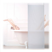 Duschrollo Weiss von Relaxdays