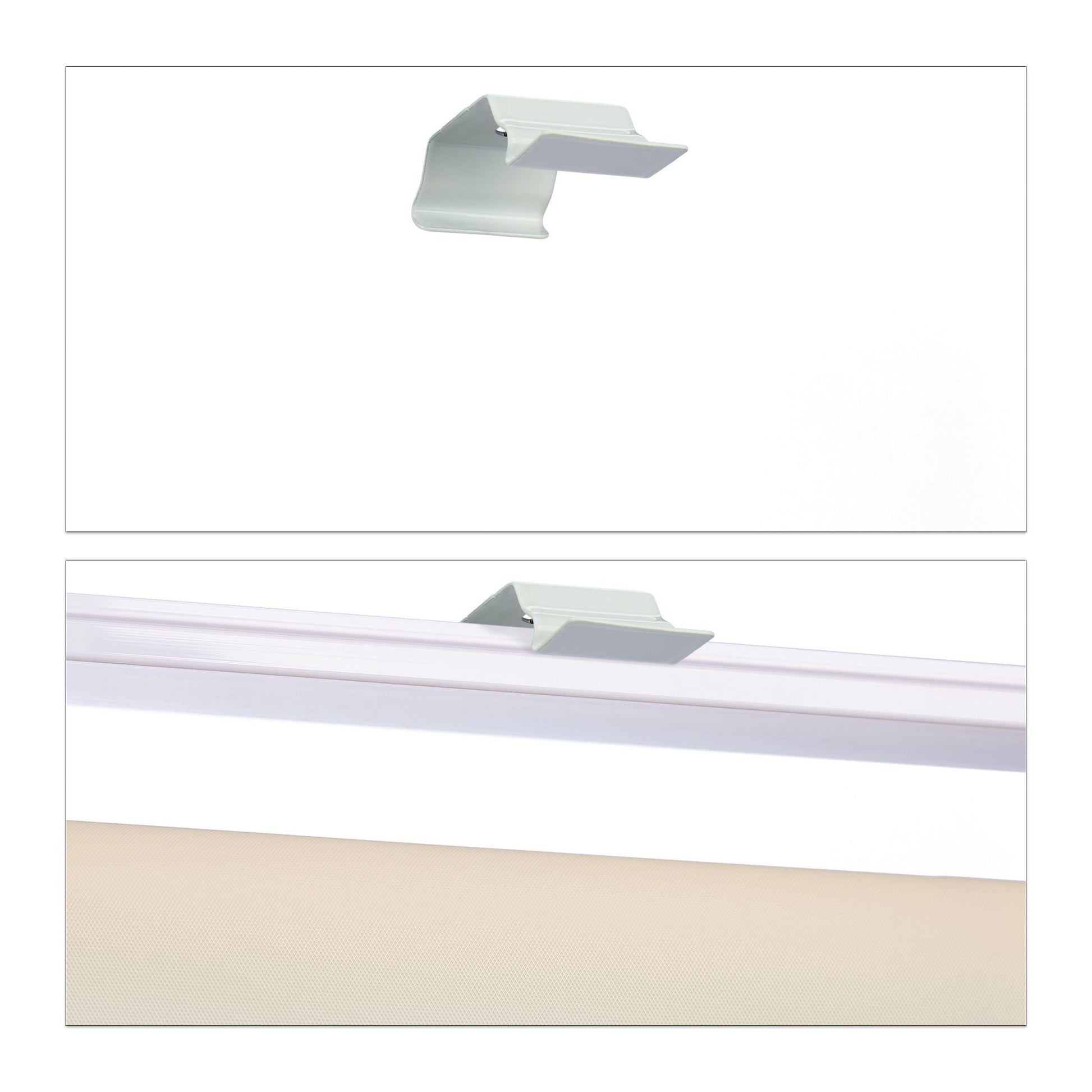 Duschrollo Beige von Relaxdays