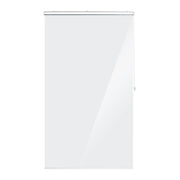 Duschrollo Transparent von Relaxdays