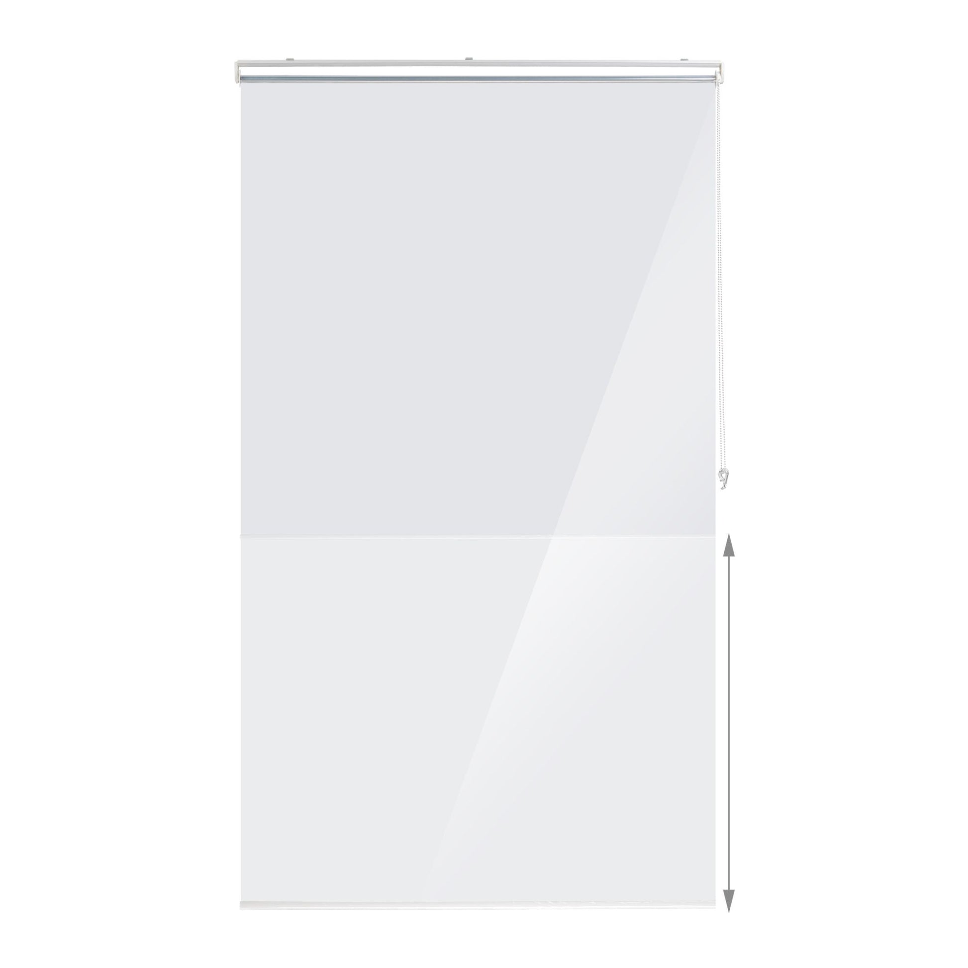 Duschrollo Transparent von Relaxdays