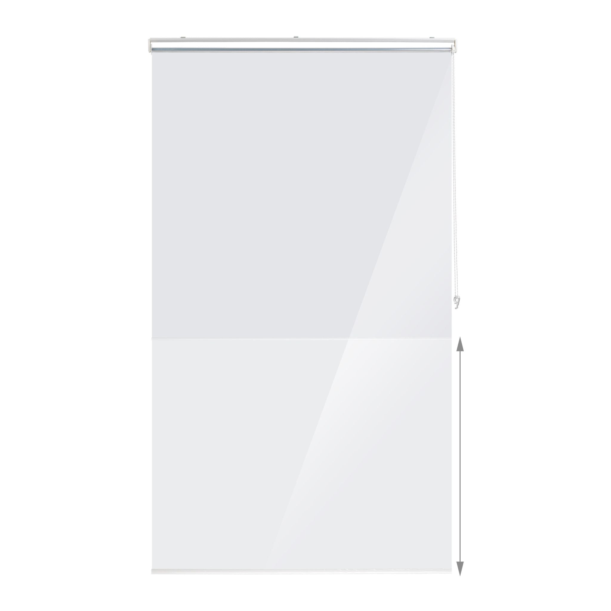 Duschrollo Transparent von Relaxdays