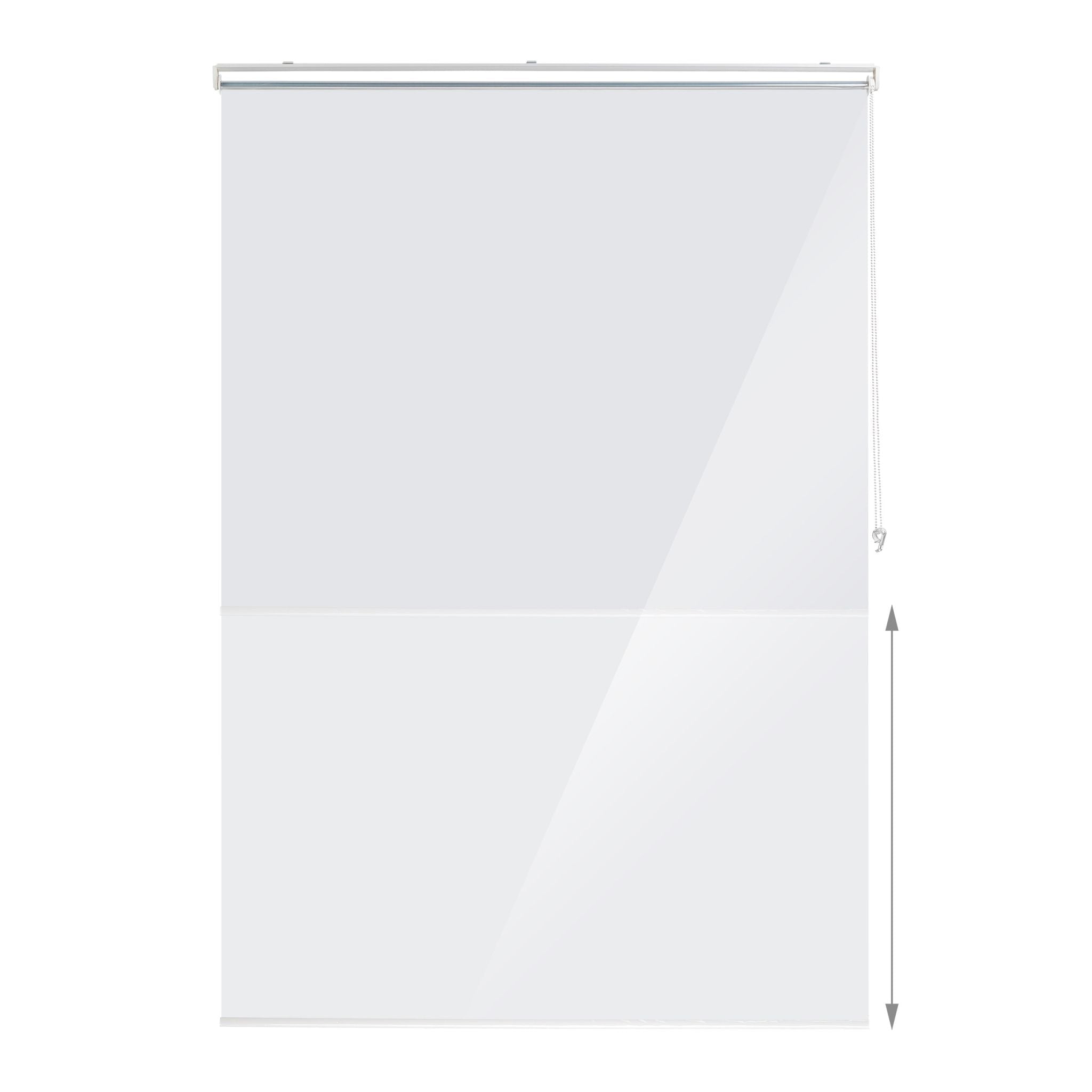 Duschrollo Transparent von Relaxdays