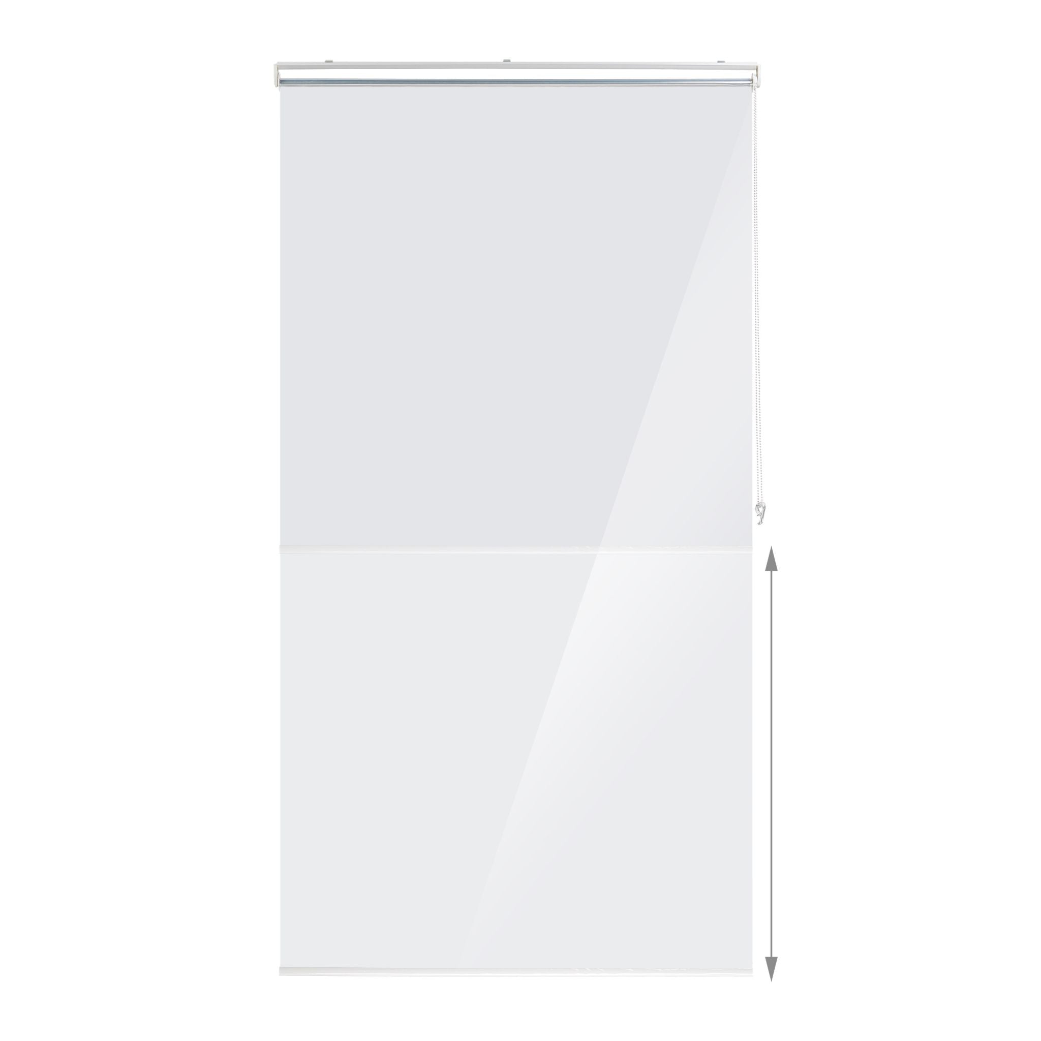 Duschrollo Transparent von Relaxdays