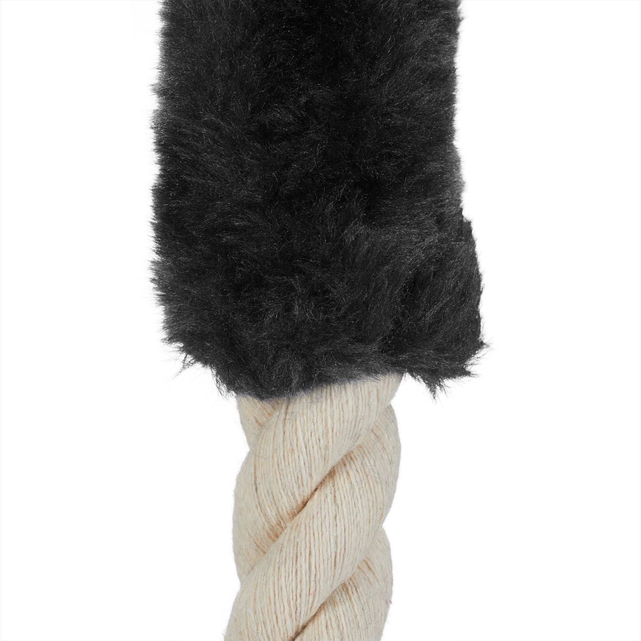 Türkordel Klemmschutz 2er-Set Beige-Schwarz von Relaxdays