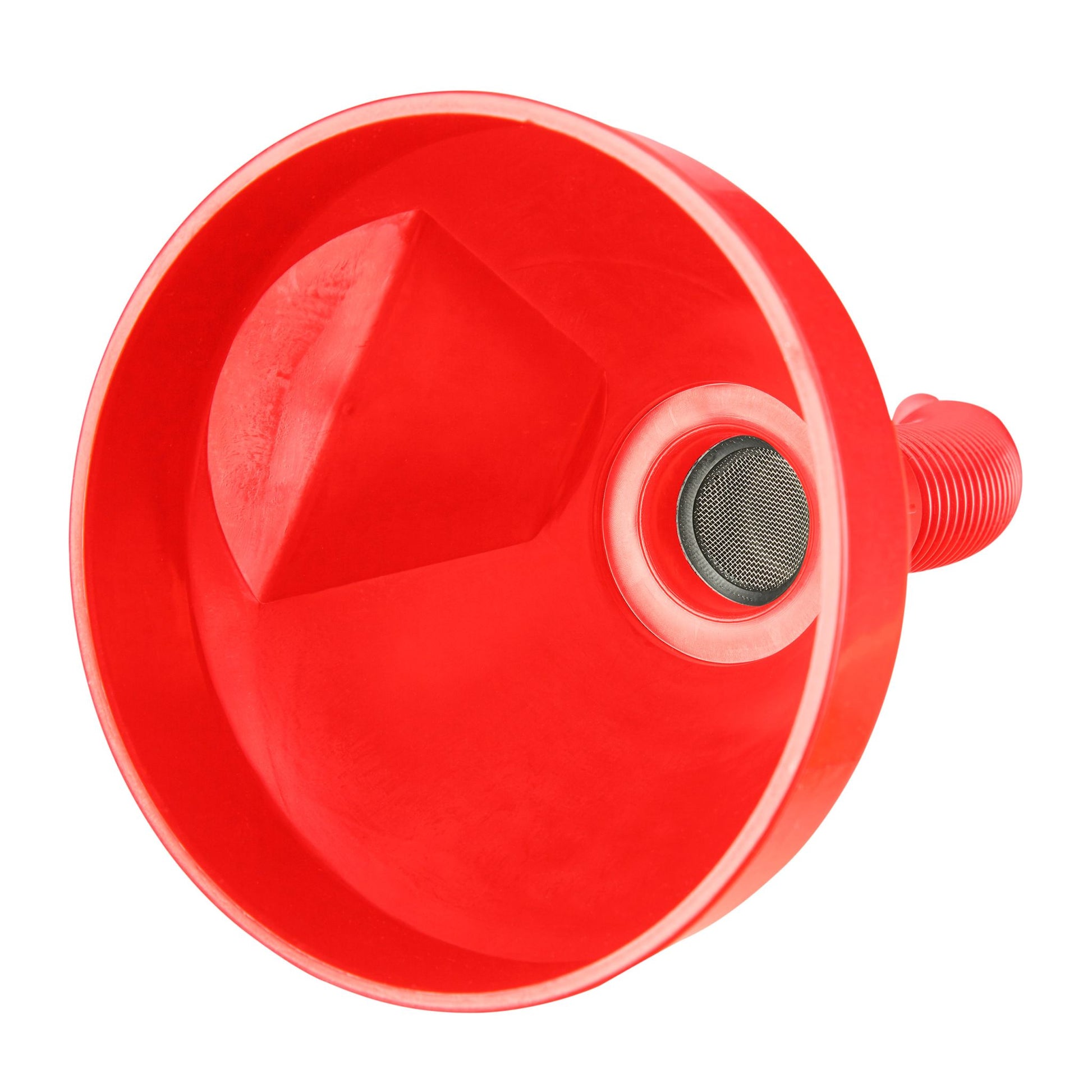 Trichter-Set mit Schlauch Rot von Relaxdays