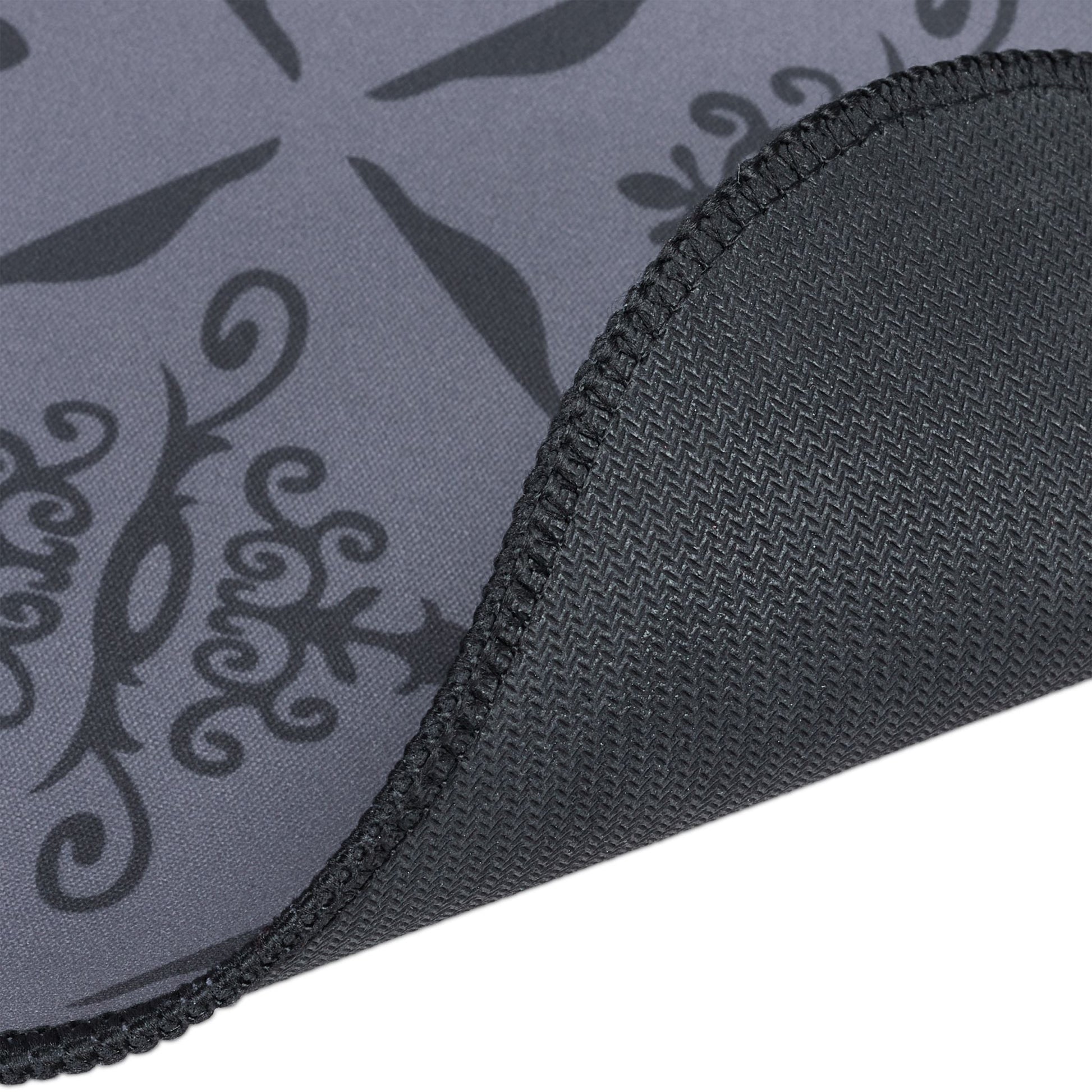 Pokermatte 120x60 Anthrazit-Weiss-Schwarz von Relaxdays