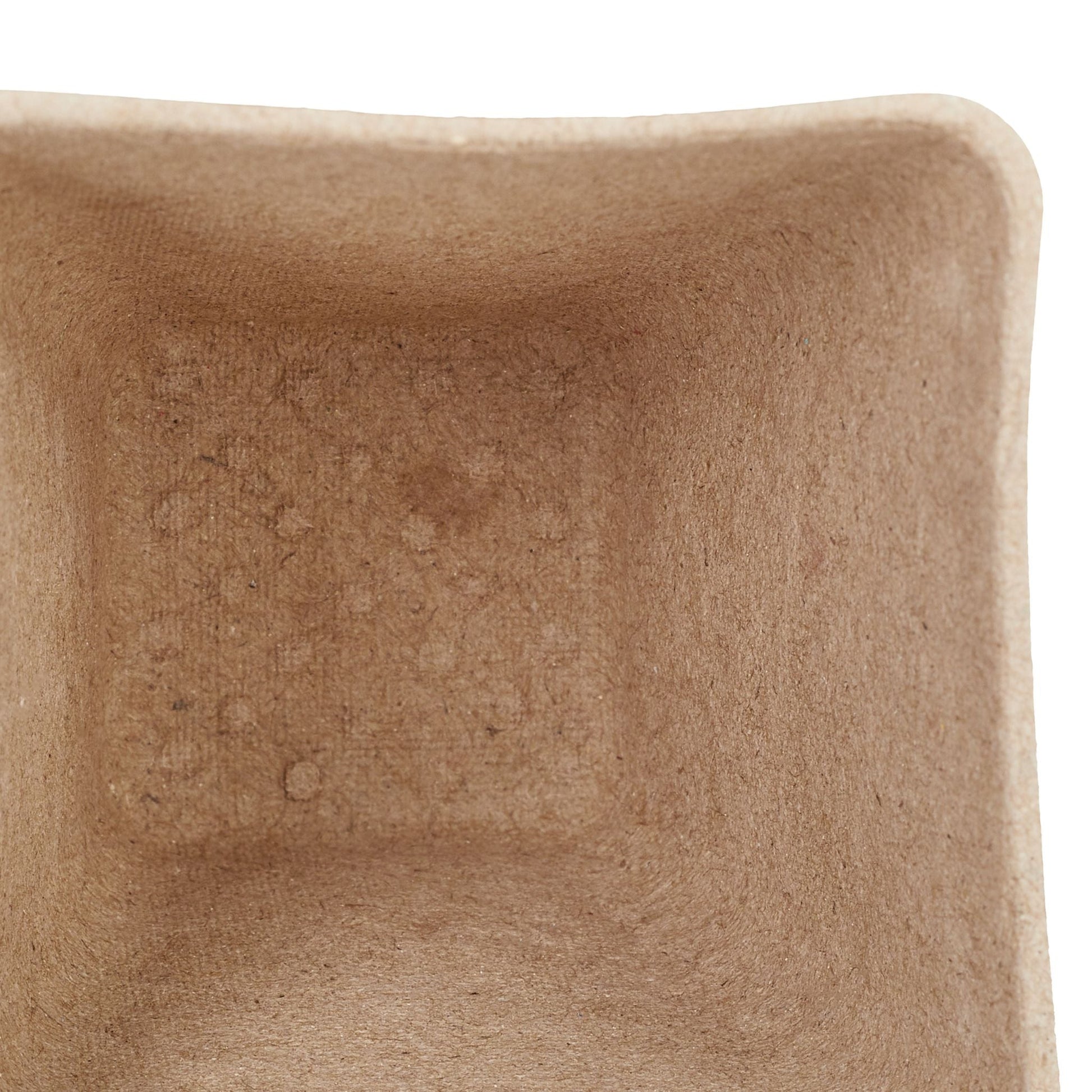 Anzuchttöpfe eckig 80er-Set 8cm Hellbraun von Relaxdays