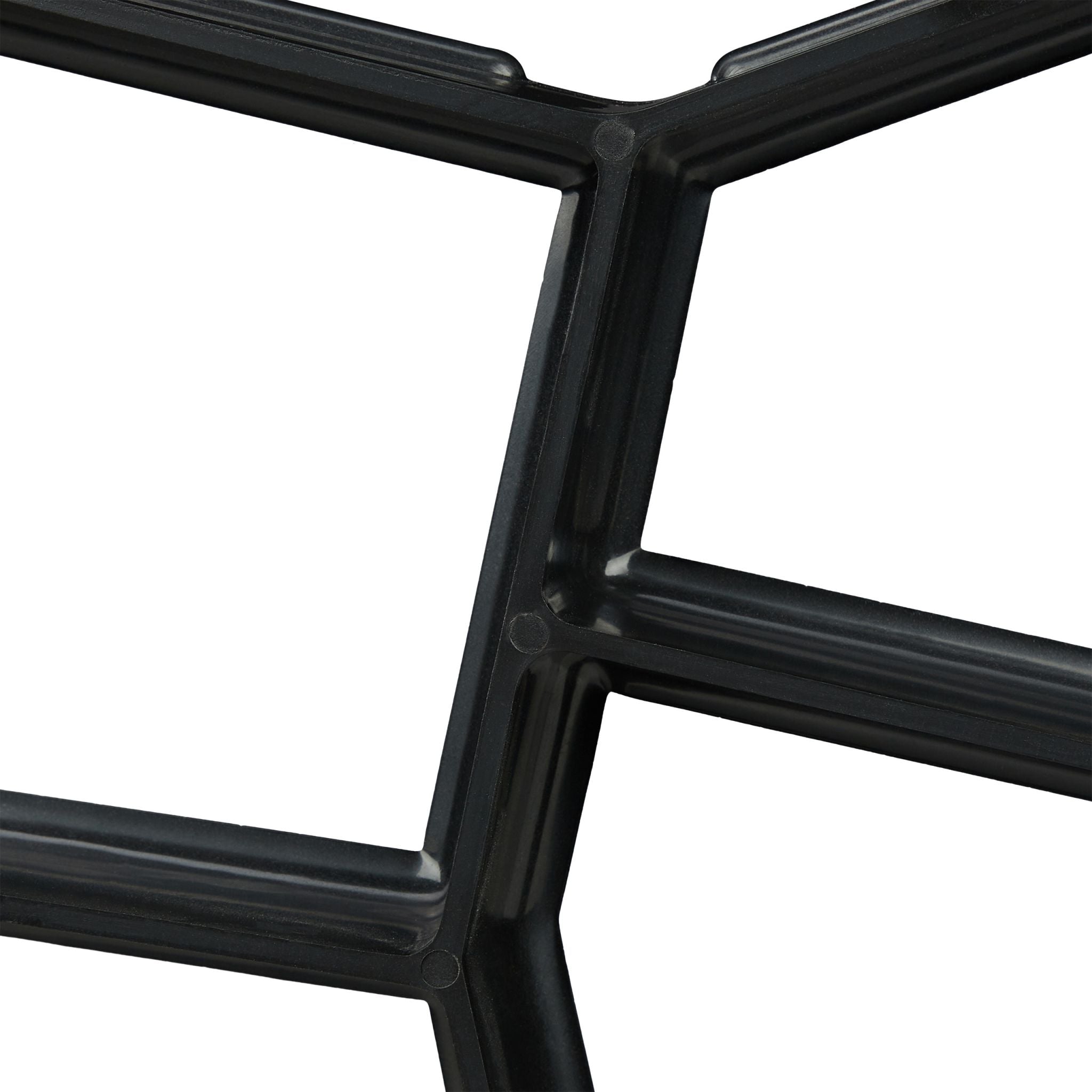 Pflasterform 9 Kammern 35 x 35cm Schwarz von Relaxdays