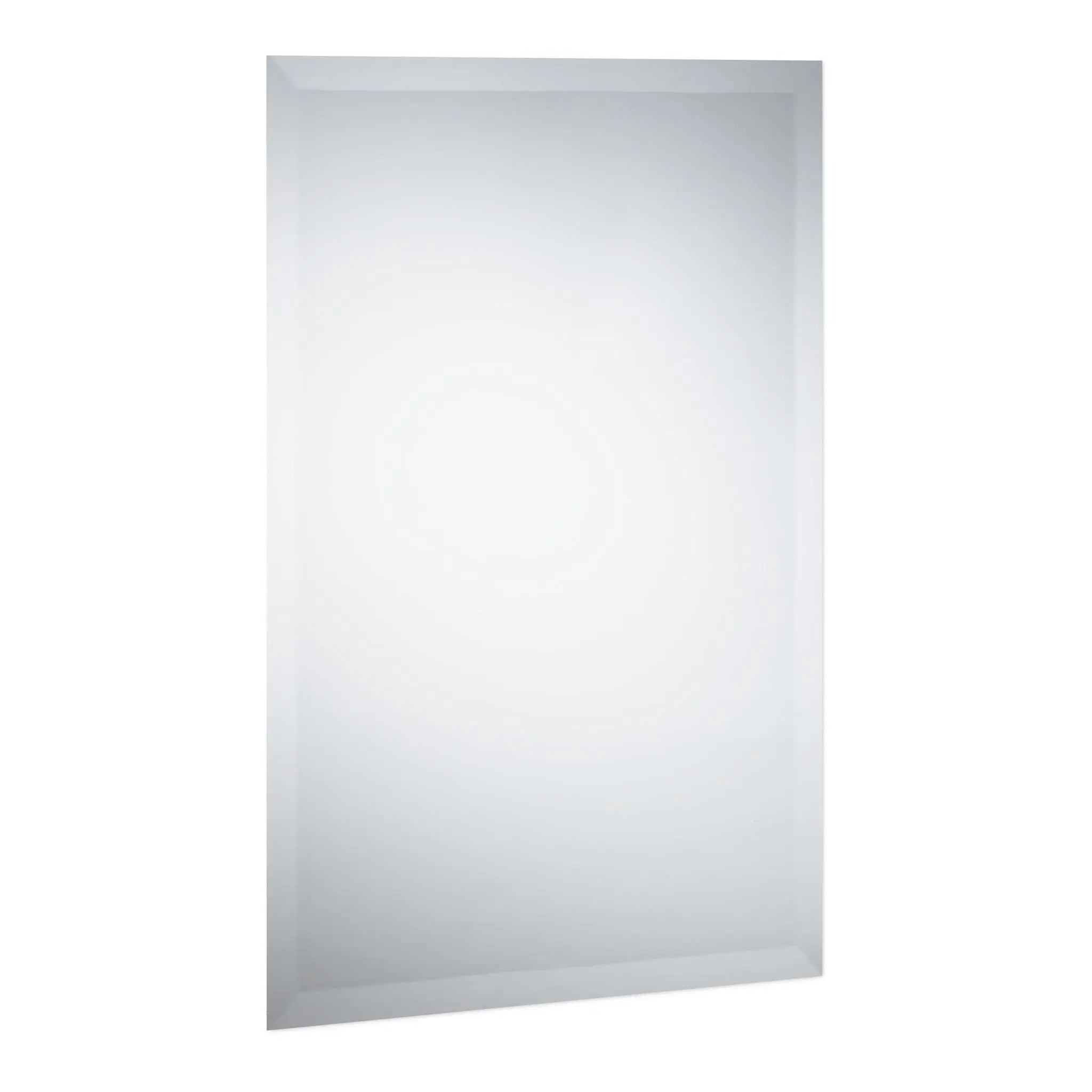 Rahmenloser Spiegel 40x60cm Silber von Relaxdays