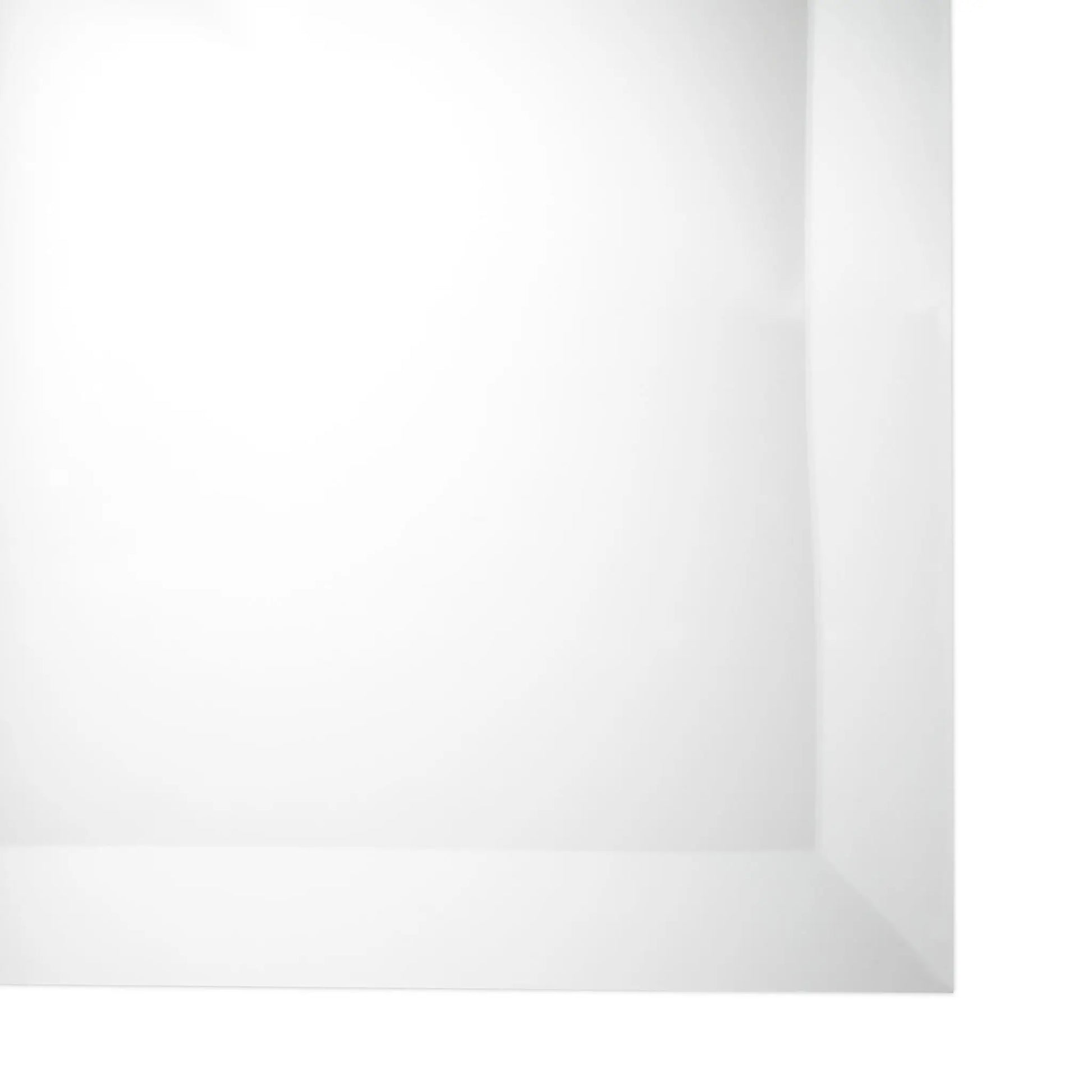 Rahmenloser Spiegel 40x60cm Silber von Relaxdays