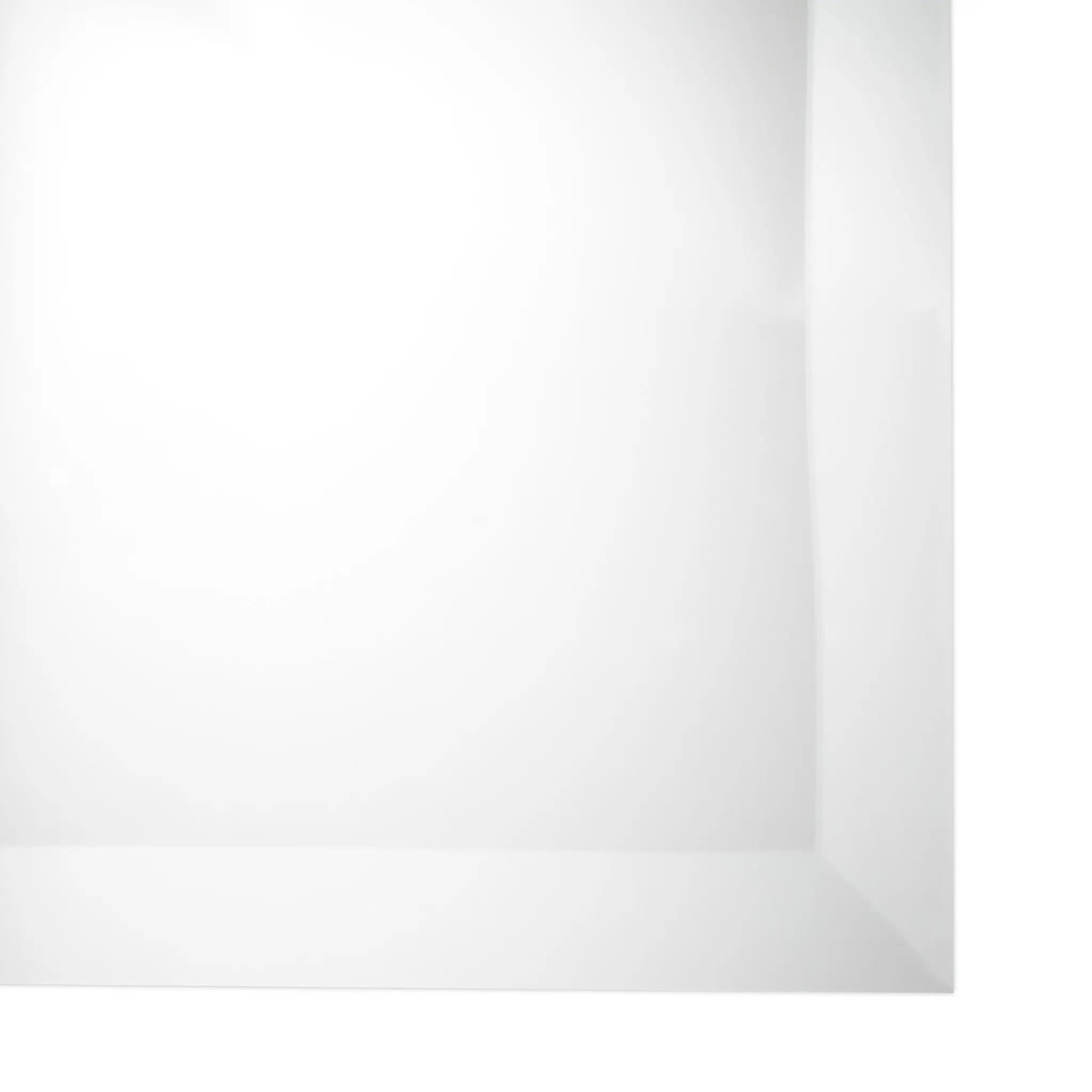 Rahmenloser Spiegel 40x60cm Silber von Relaxdays