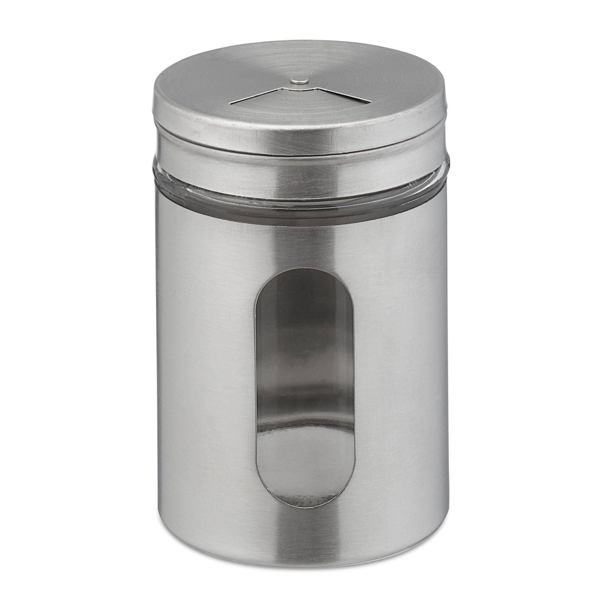 Gewürzstreuer XL 6er-Set Silber-Transparent von Relaxdays