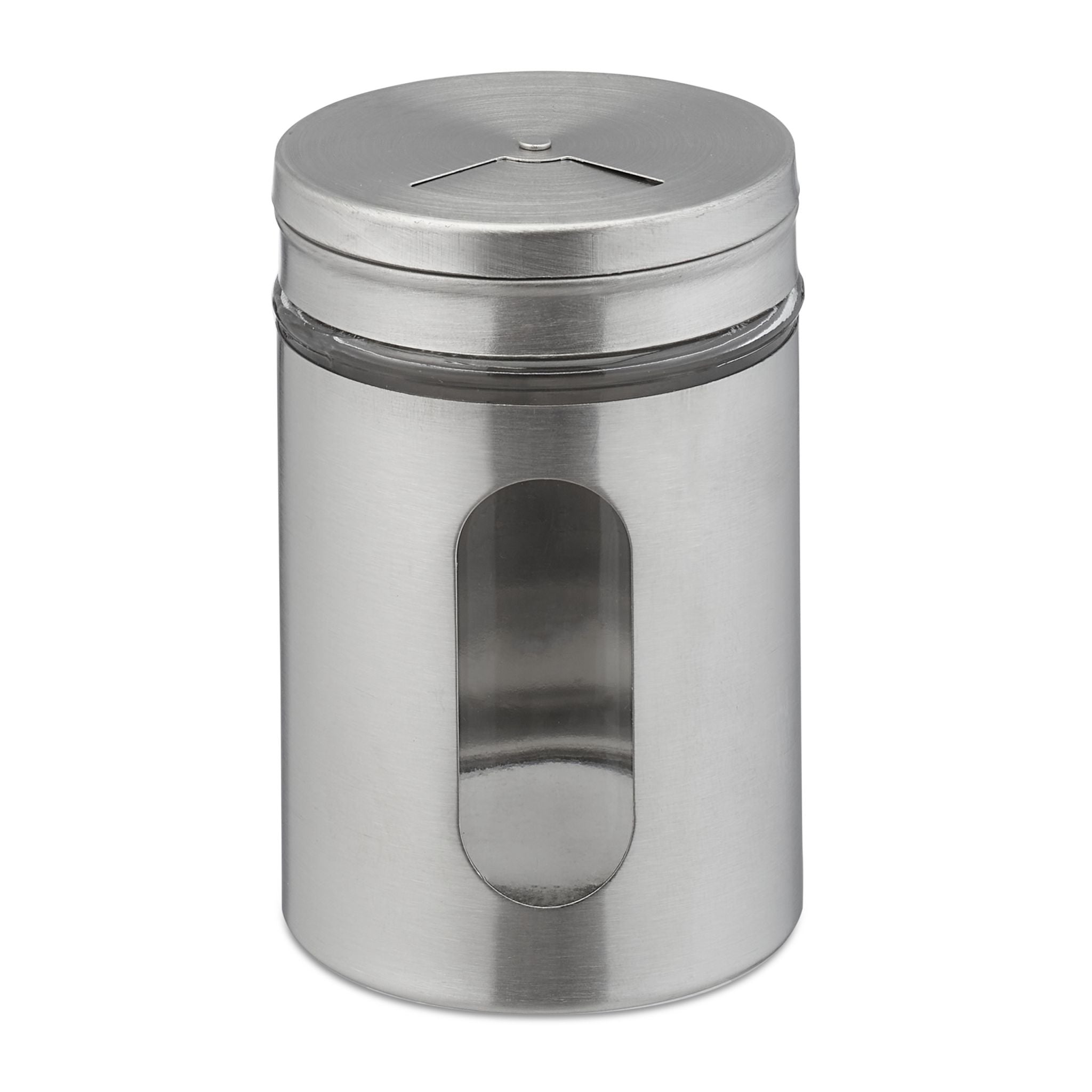 Gewürzstreuer XL 6er-Set Silber-Transparent von Relaxdays