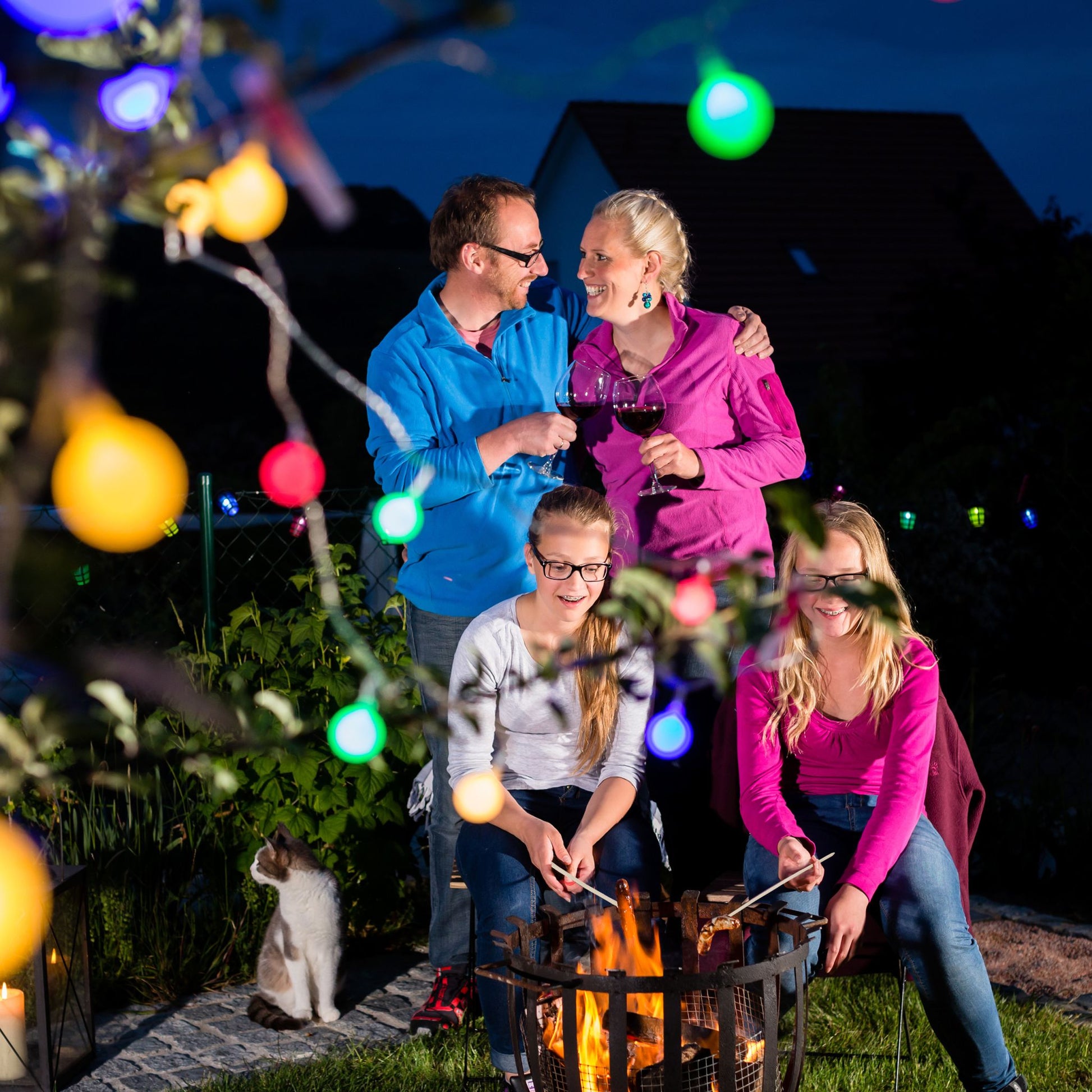 Stockbrot Spiesse 200er-Set Hellbraun von Relaxdays