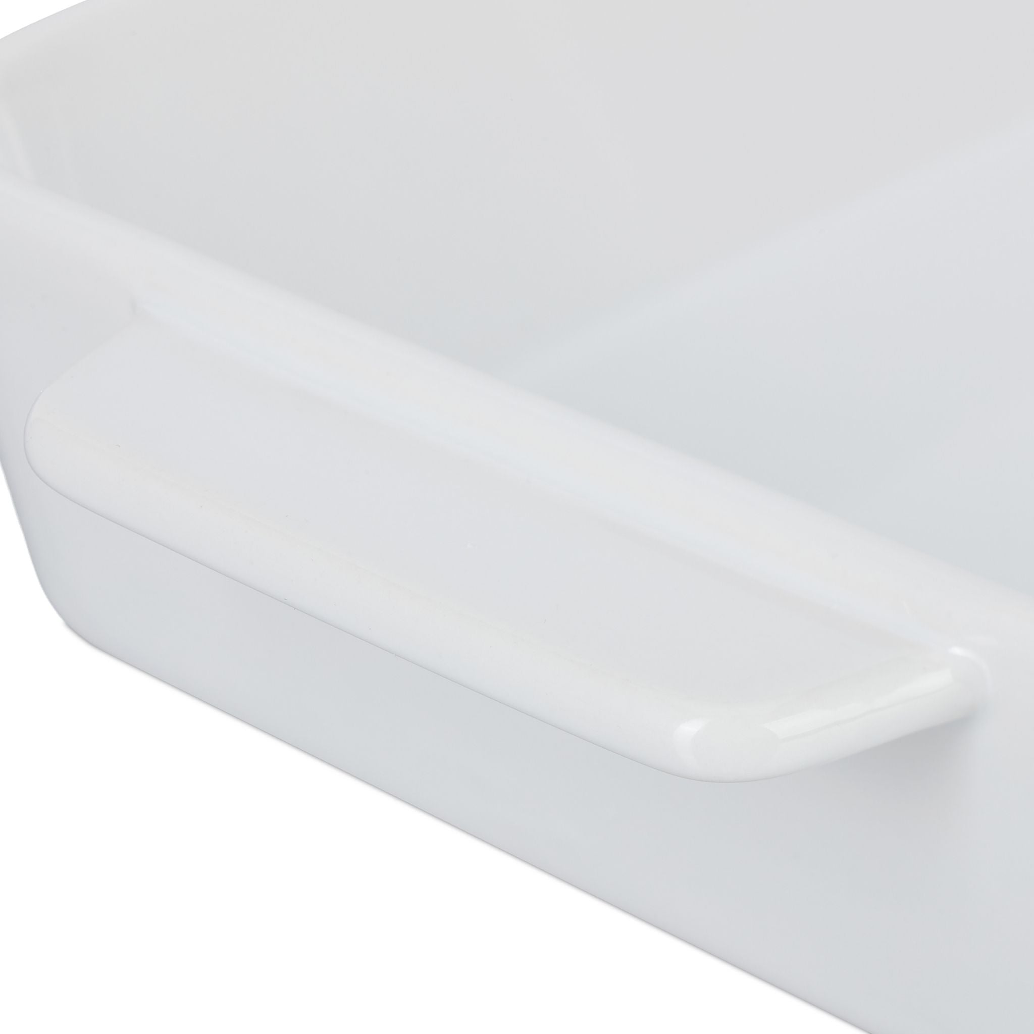 Keramik Auflaufform 3er-Set Weiss von Relaxdays
