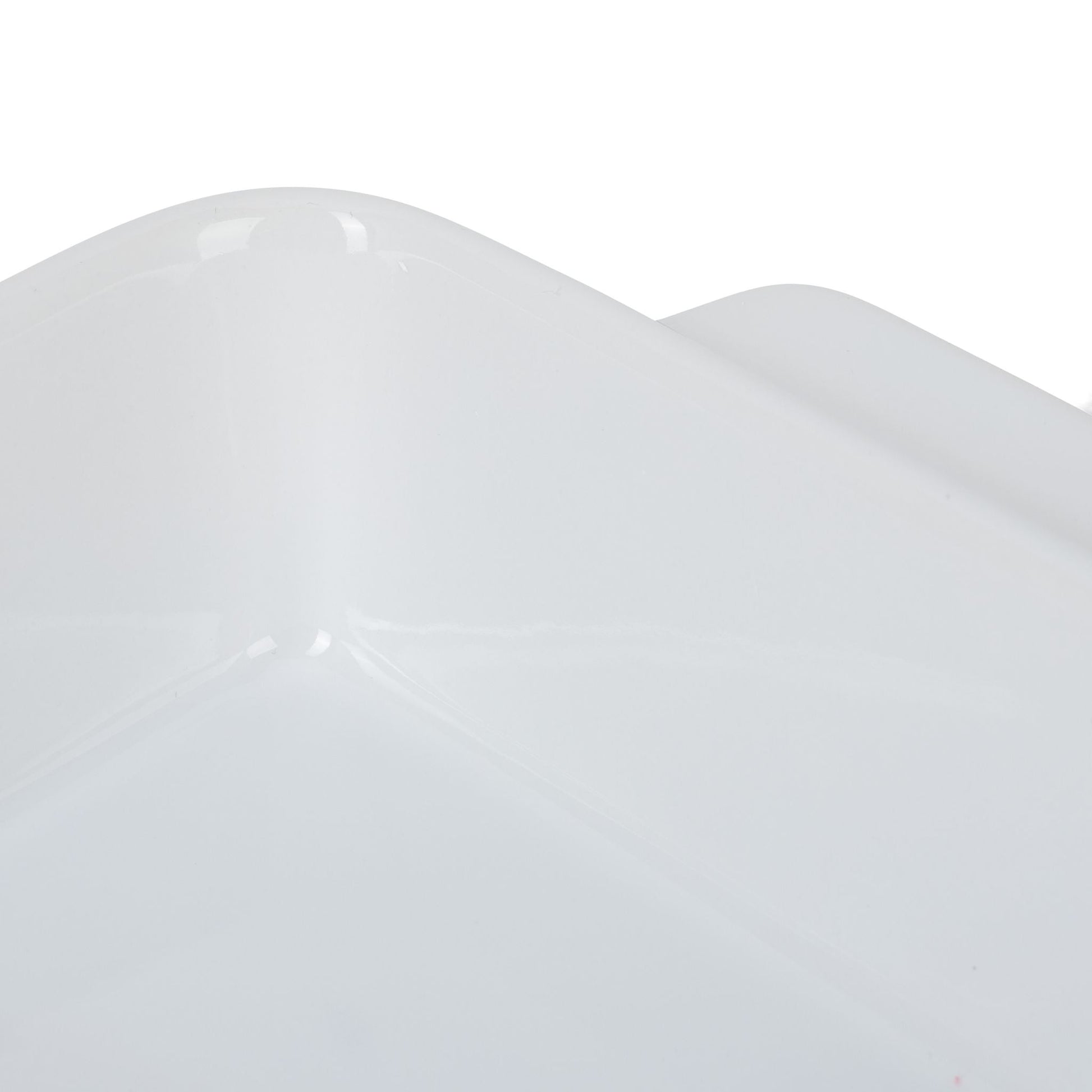 Keramik Auflaufform 3er-Set Weiss von Relaxdays