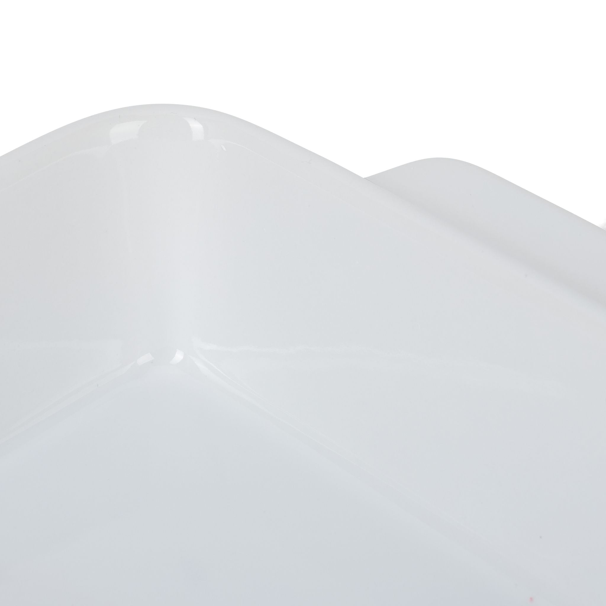 Keramik Auflaufform 3er-Set Weiss von Relaxdays