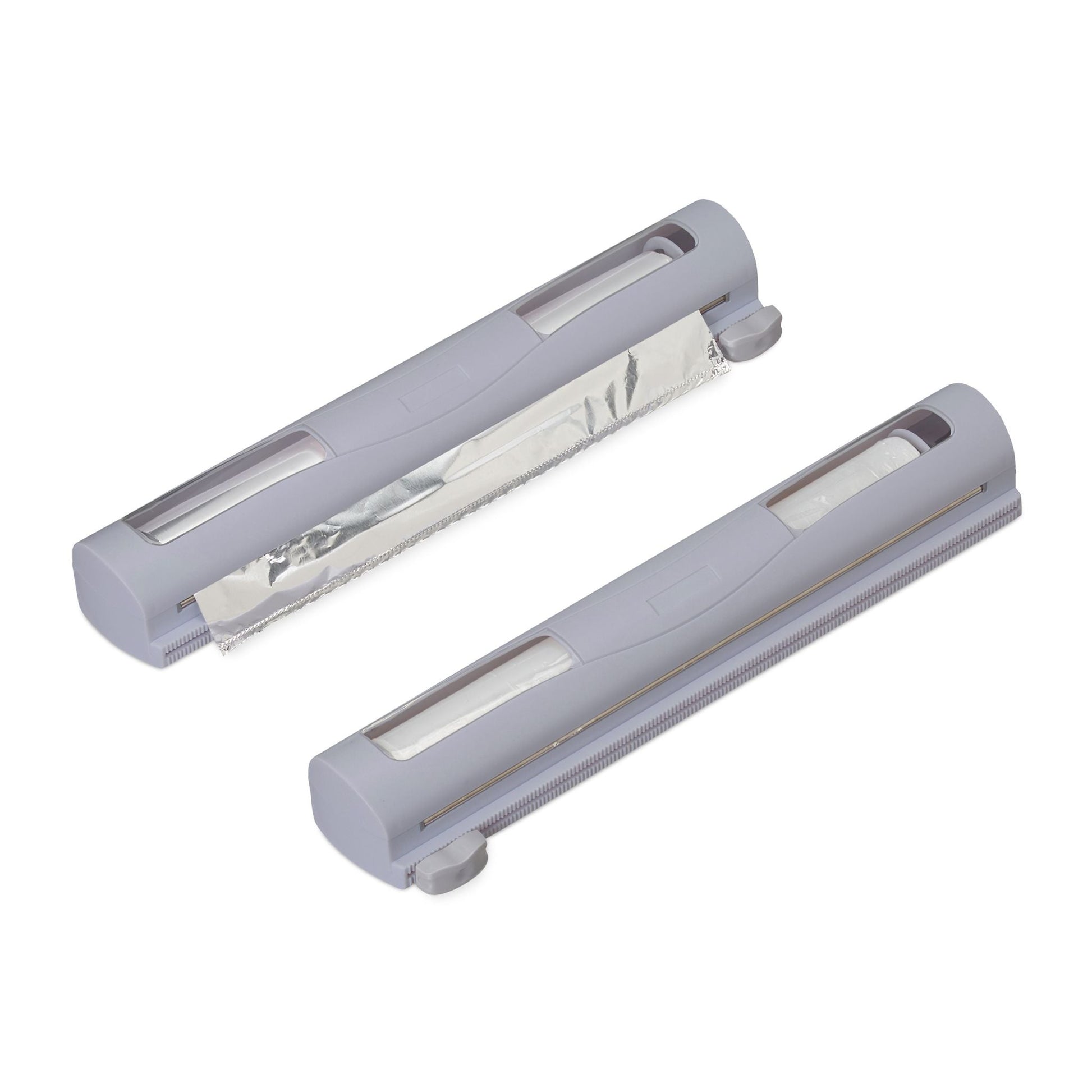 Folienschneider 2er-Set grau Grau von Relaxdays