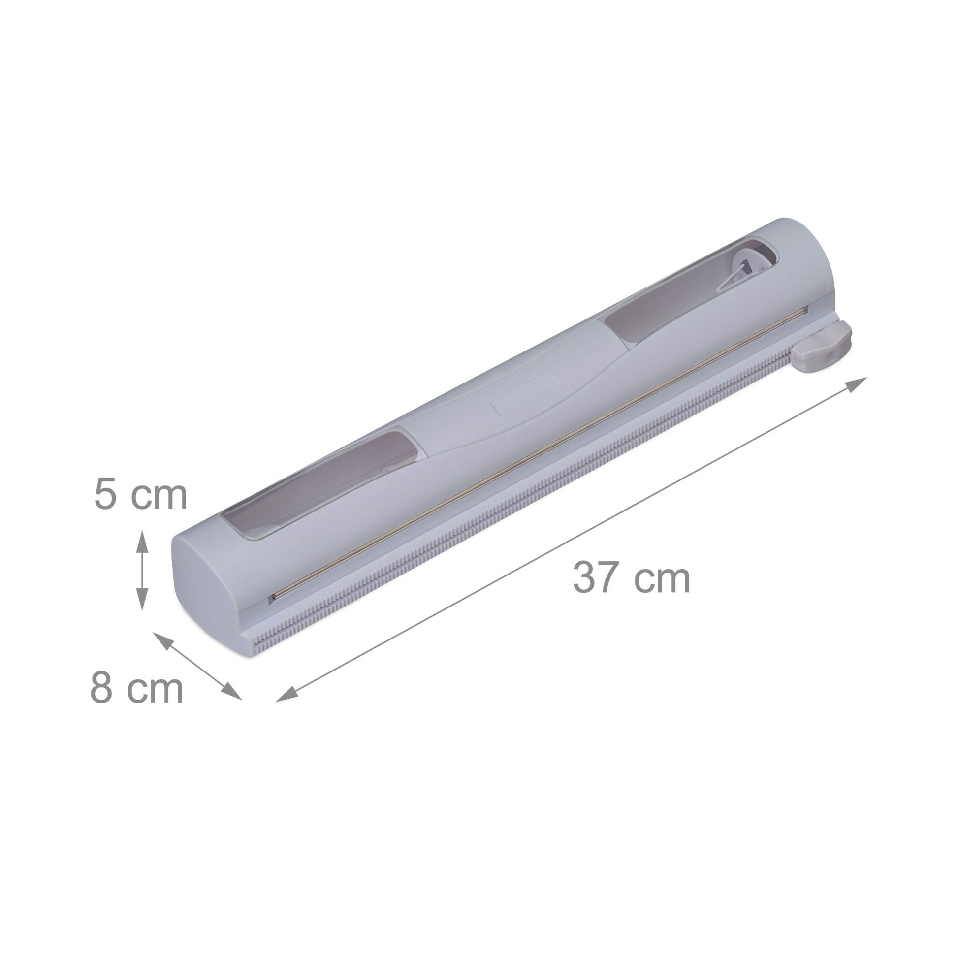 Folienschneider 2er-Set grau Grau von Relaxdays