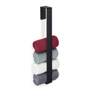 Handtuchhalter ohne Bohren Schwarz von Relaxdays