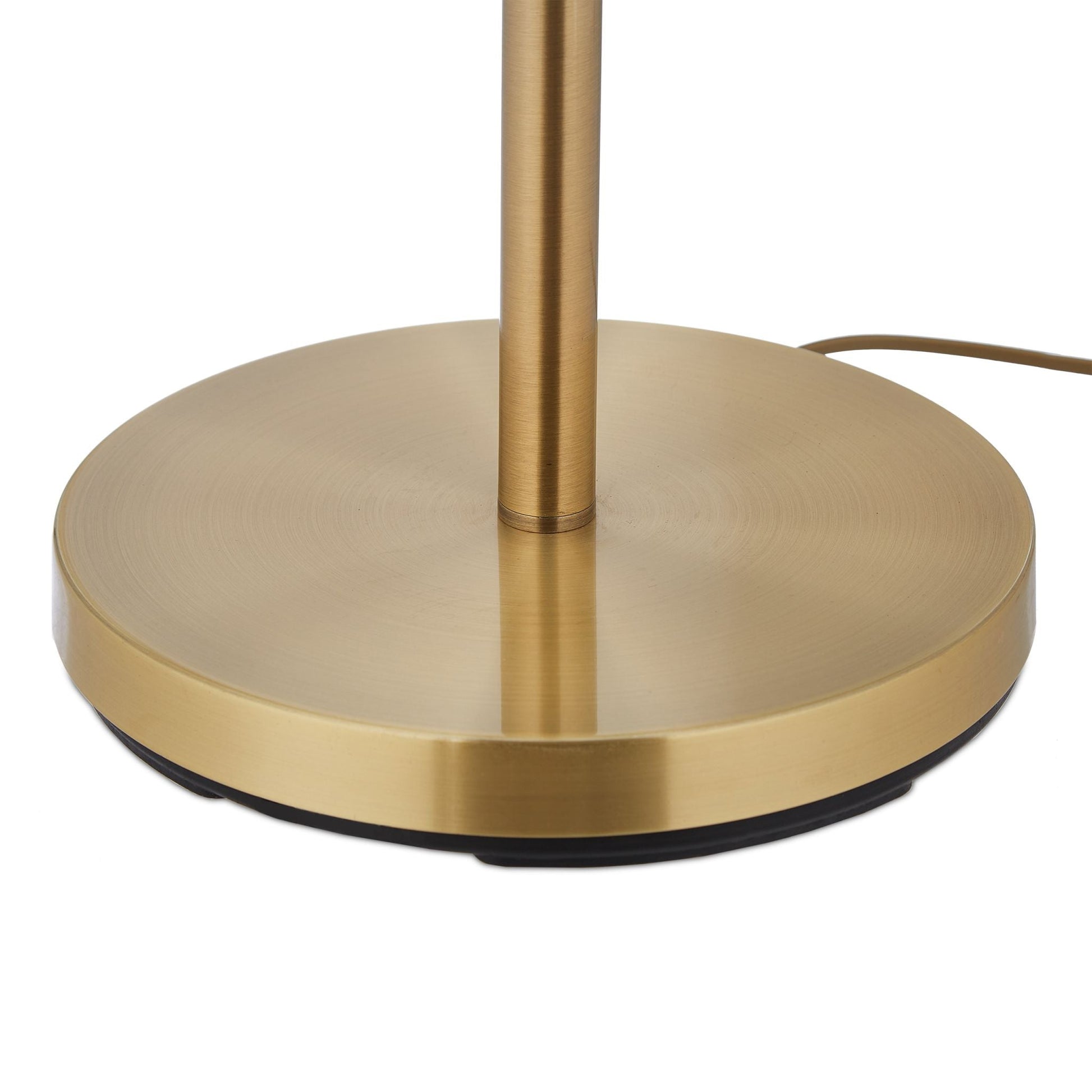 Stehlampe Wohnzimmer beige Beige-Gold von Relaxdays