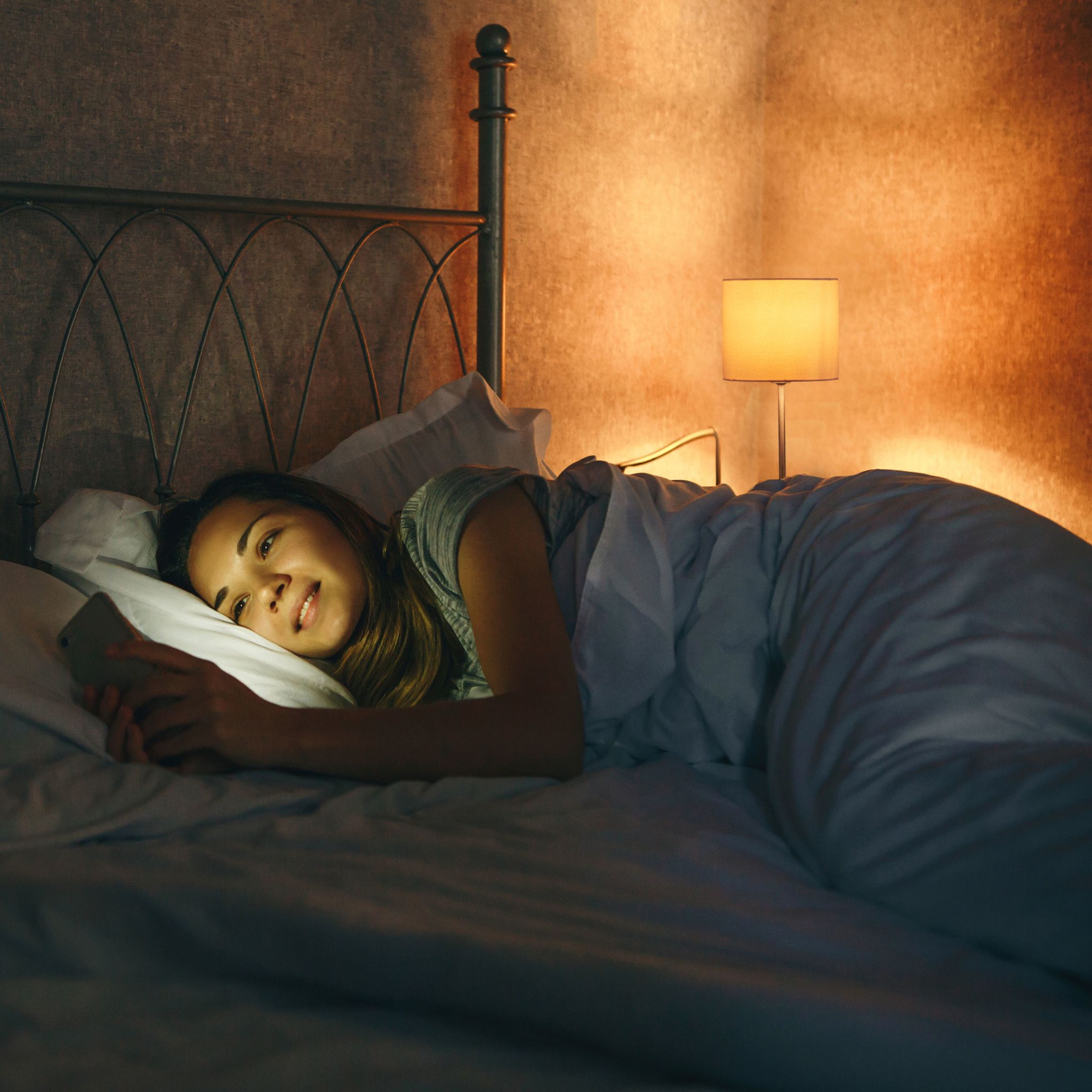 Nachttischlampe Touch Funktion Weiss-Silber von Relaxdays