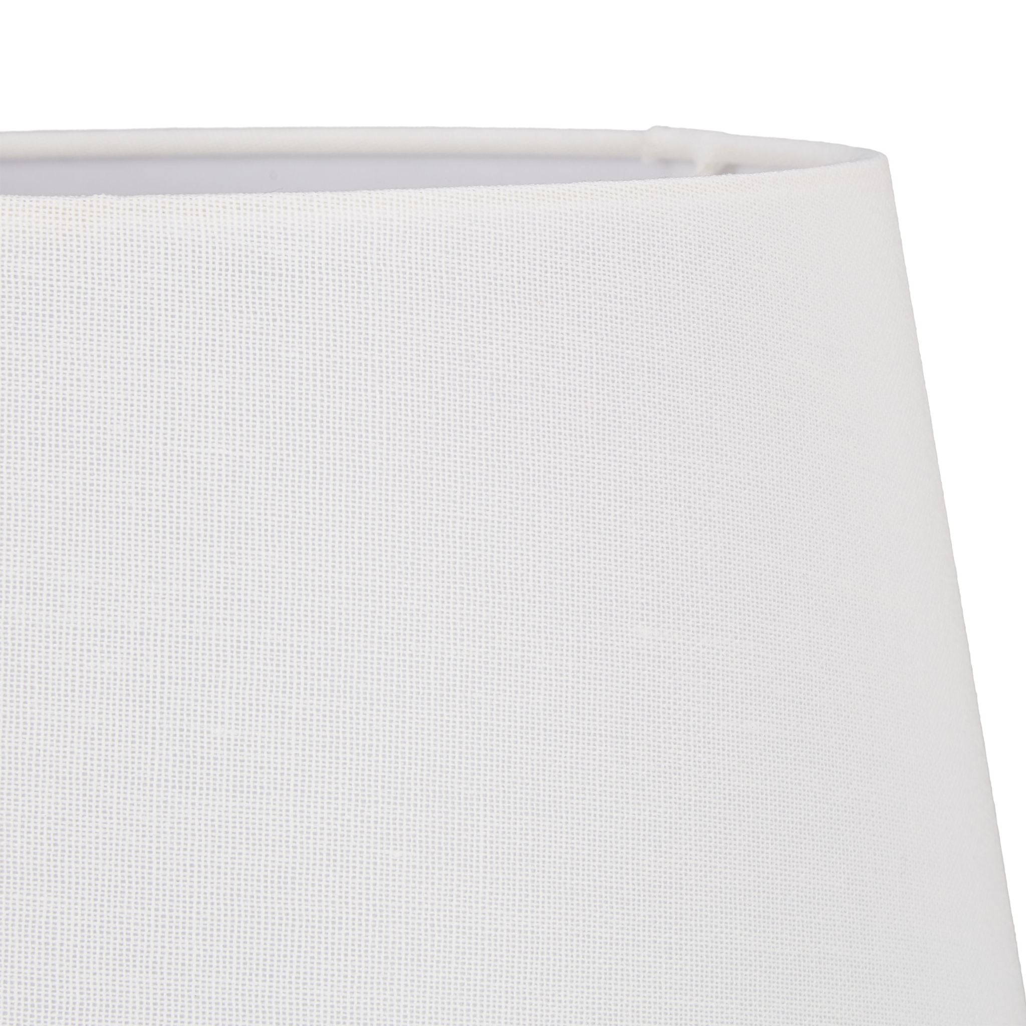 Tischlampe Landhausstil Weiss-Creme von Relaxdays