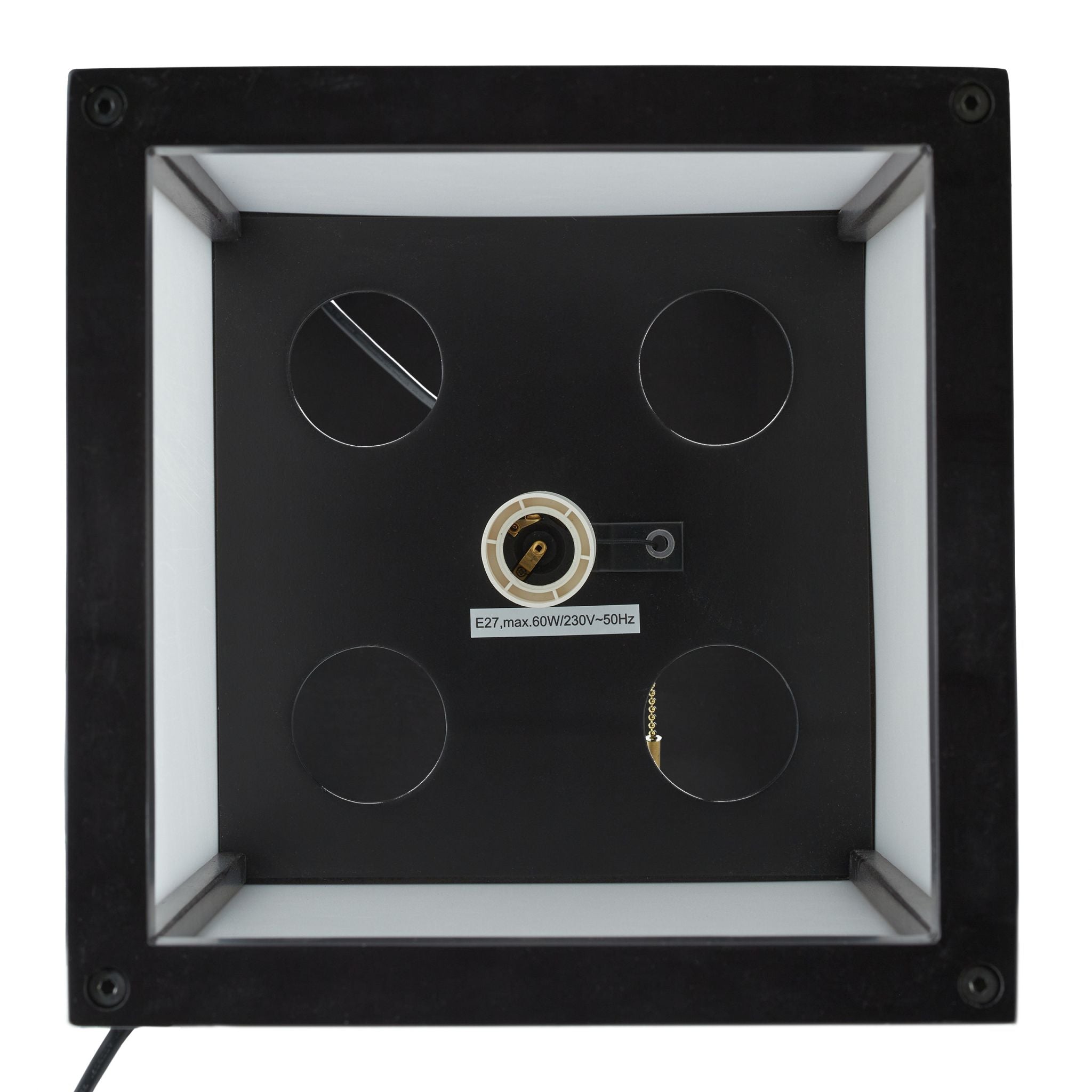 Stehlampe mit Regal Schwarz Weiss-Schwarz von Relaxdays