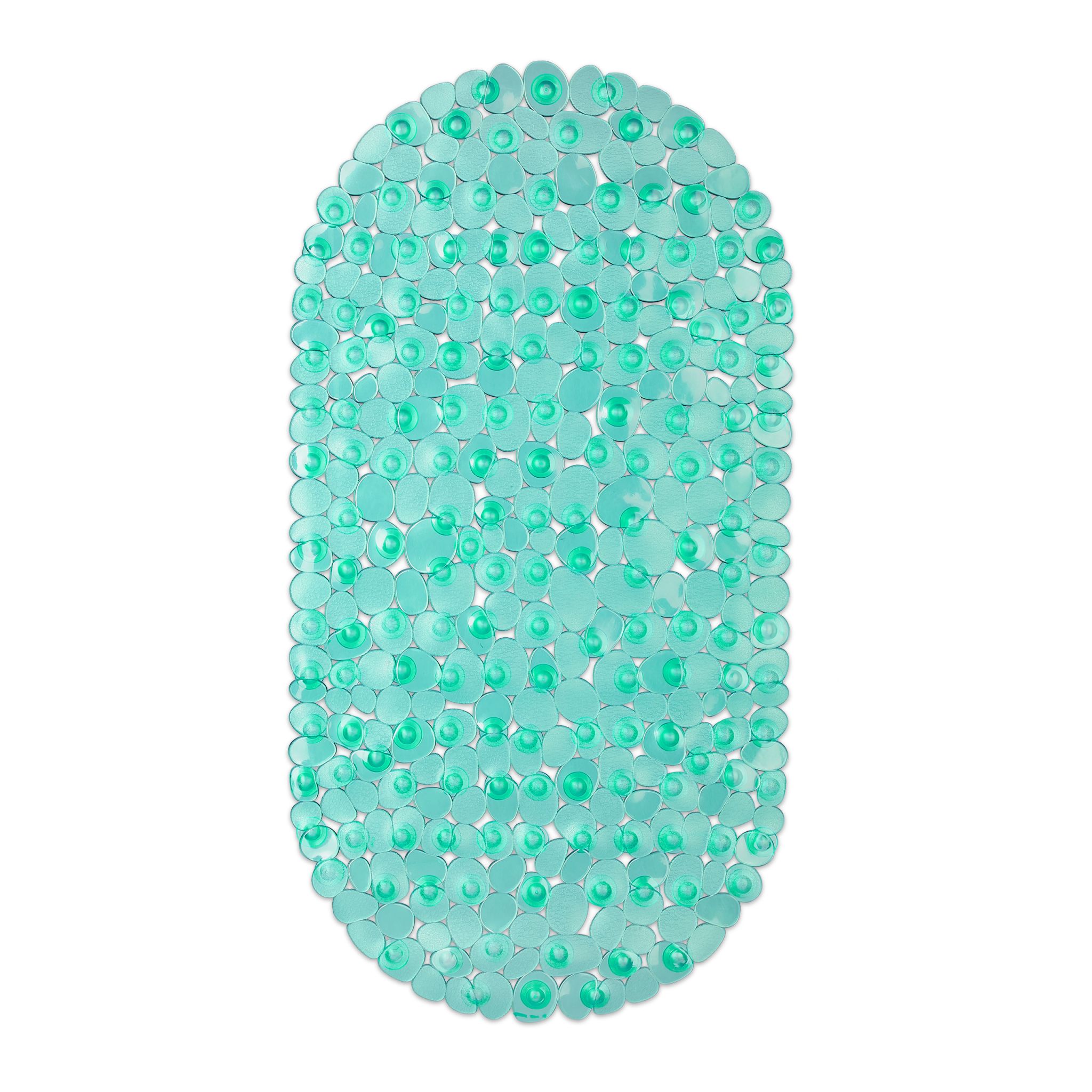 Badewannenmatte Steinoptik Türkis von Relaxdays
