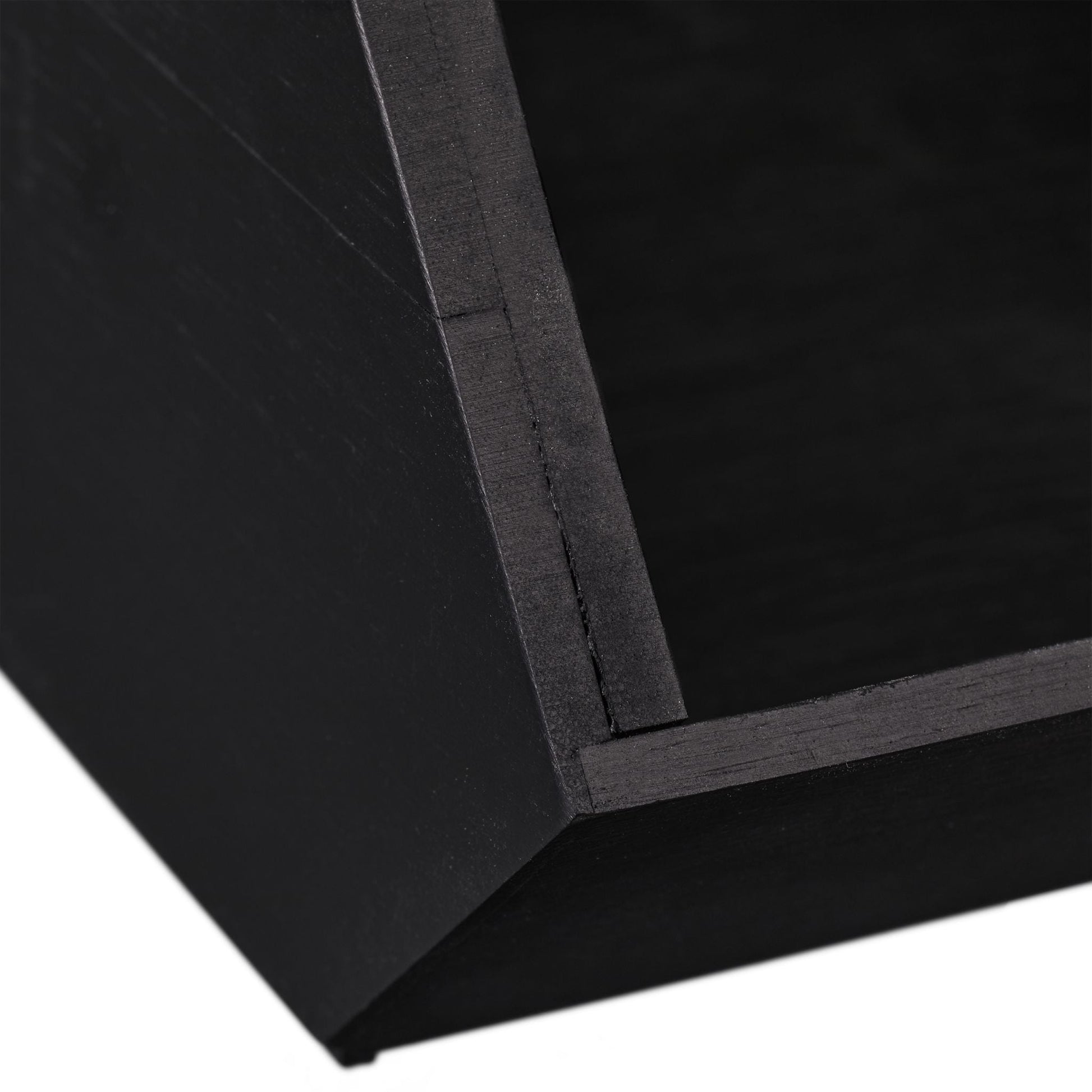 Schreibtischorganizer Bambus stapelbar Anthrazit von Relaxdays
