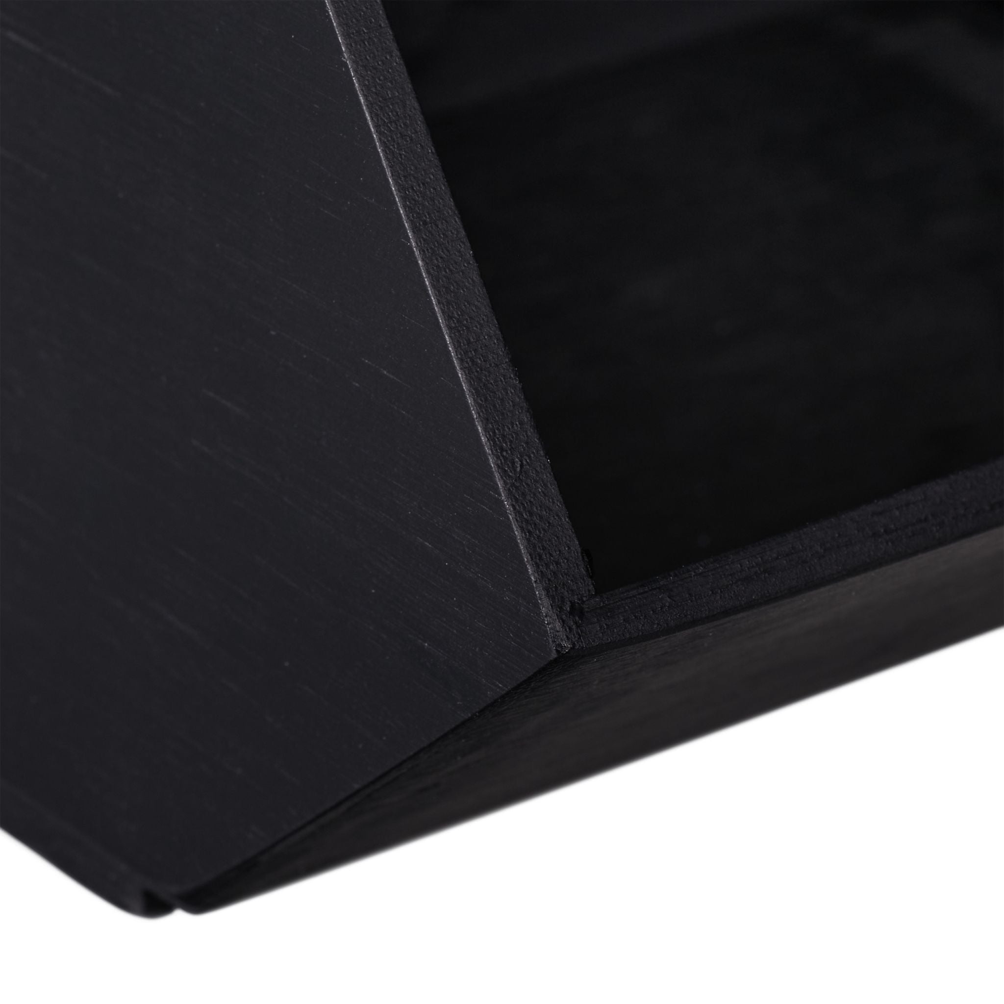 Schreibtischorganizer Bambus stapelbar Anthrazit von Relaxdays