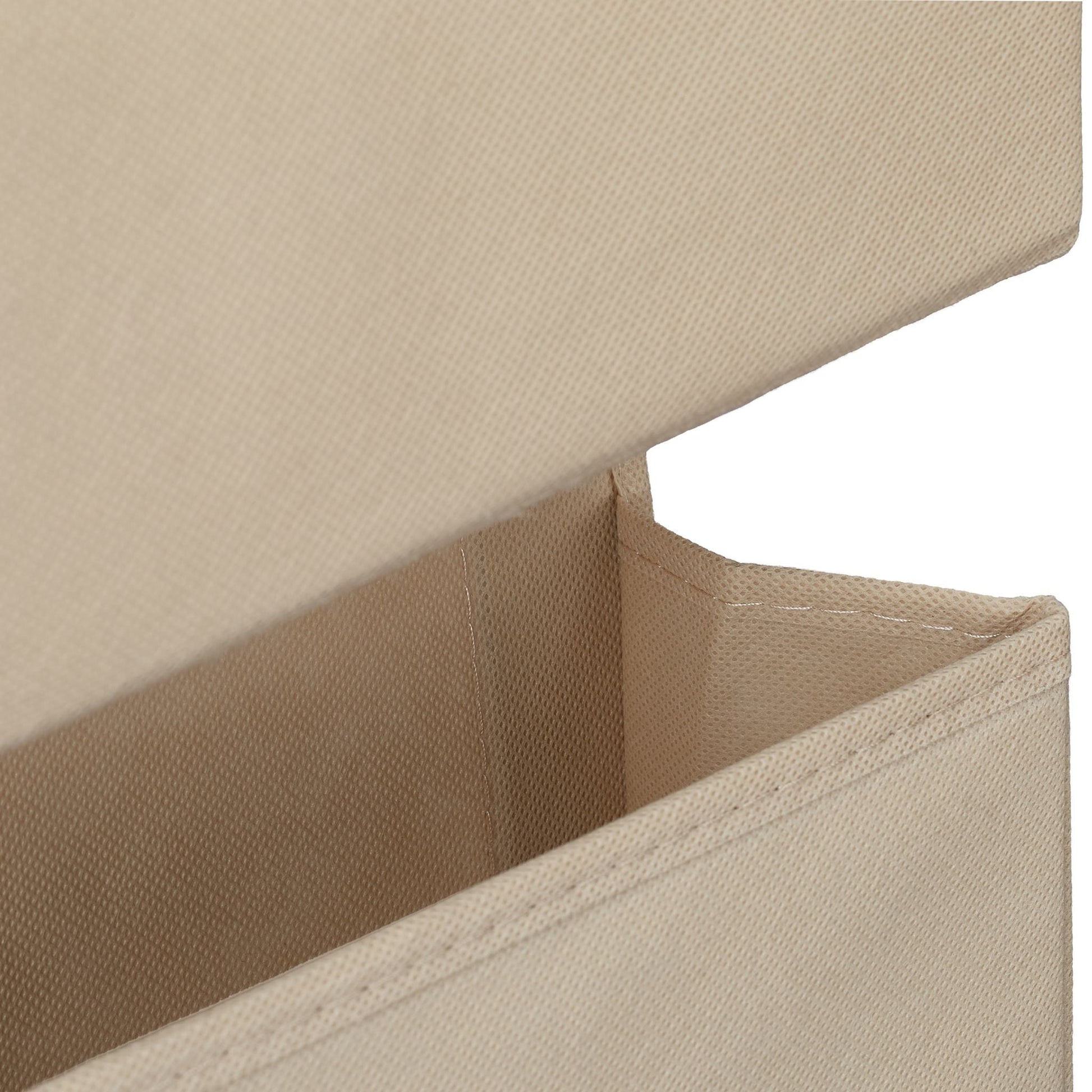 Hängeorganizer 4 Fächer Beige von Relaxdays