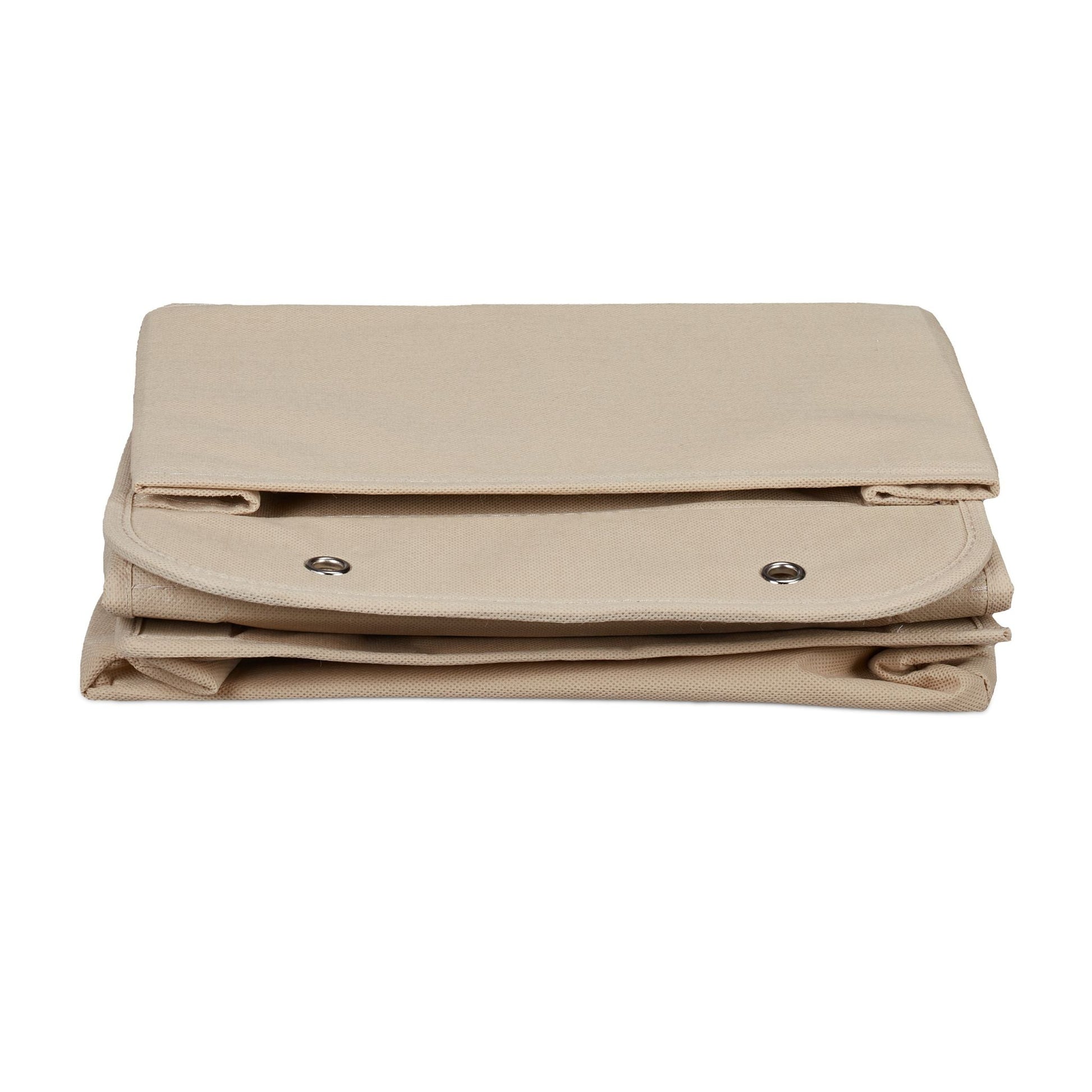 Hängeorganizer 4 Fächer Beige von Relaxdays