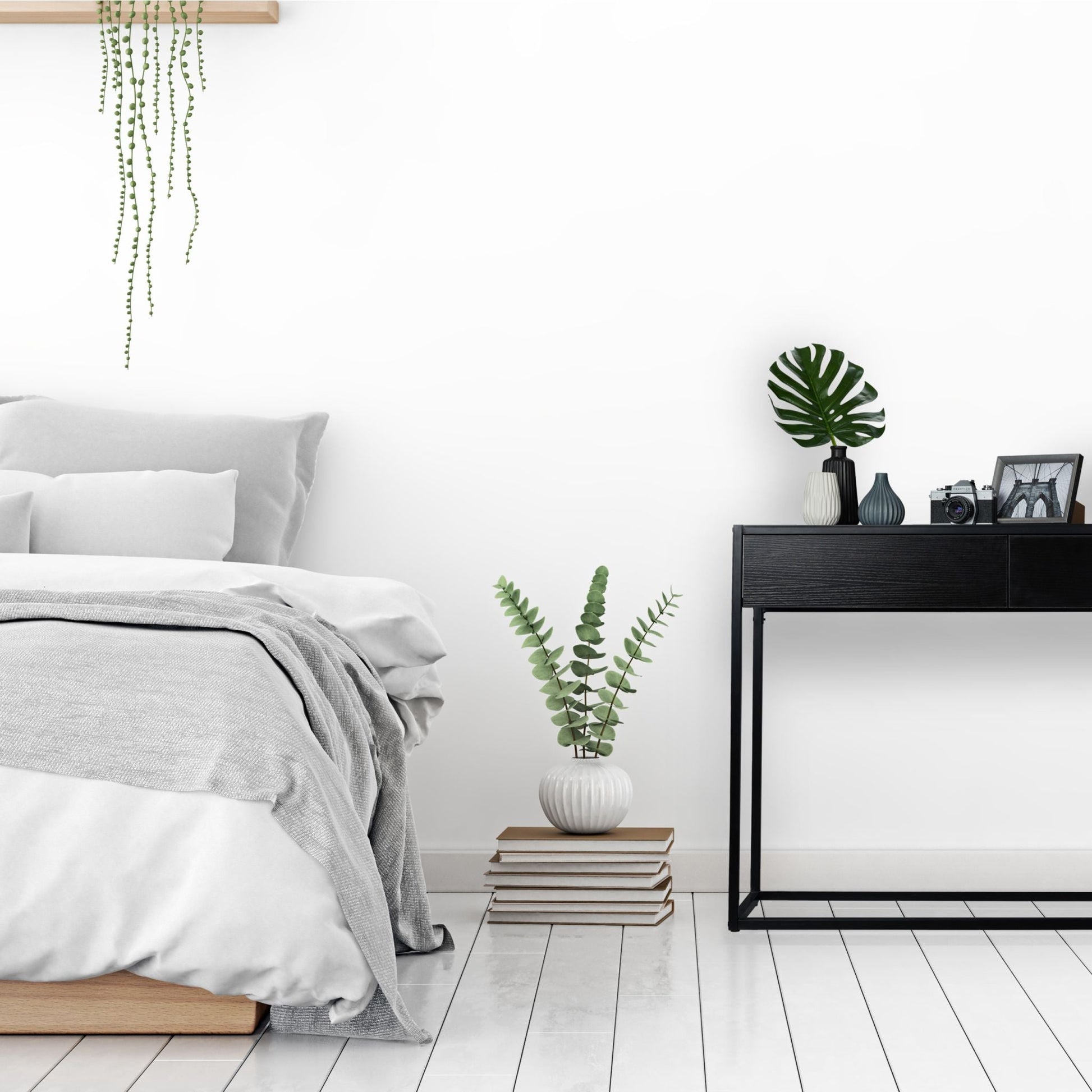 Konsolentisch schwarz Schwarz von Relaxdays