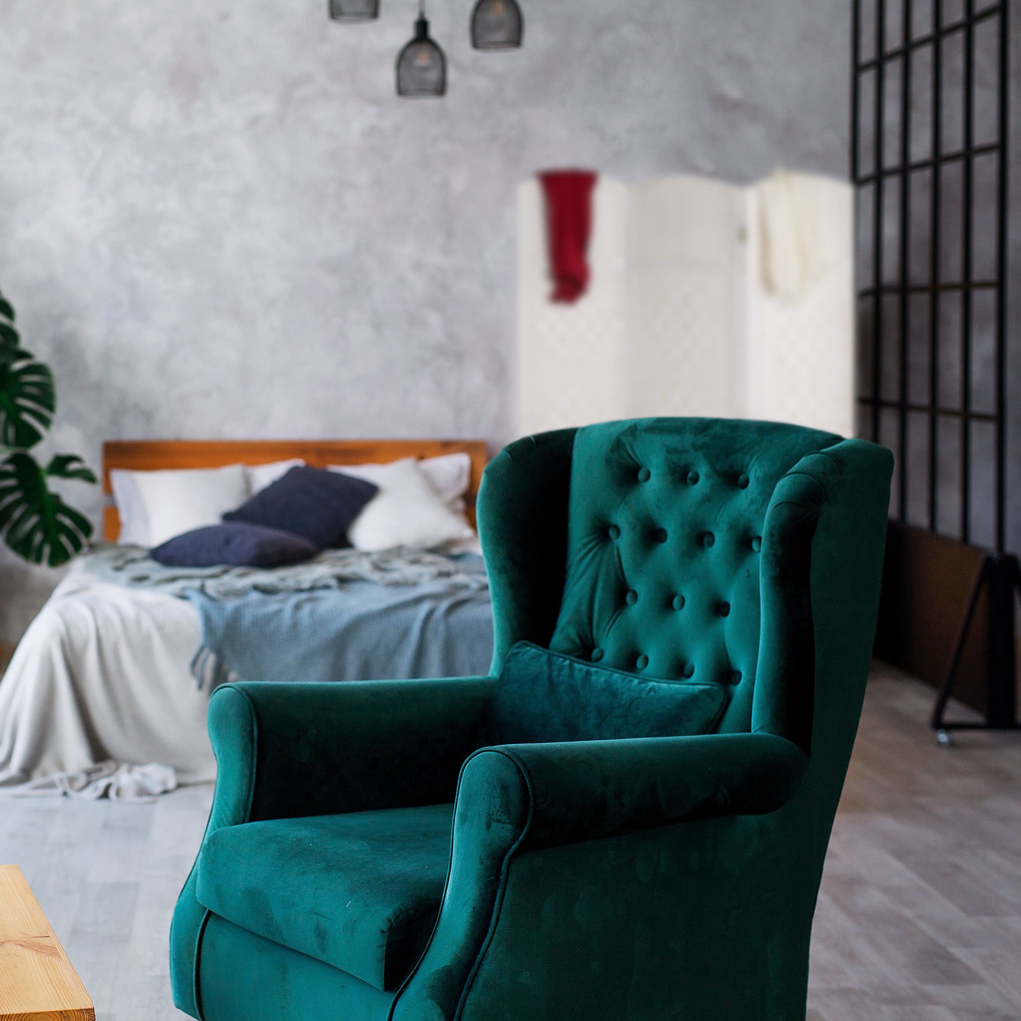 Paravent Raumteiler 3-teilig Braun von Relaxdays