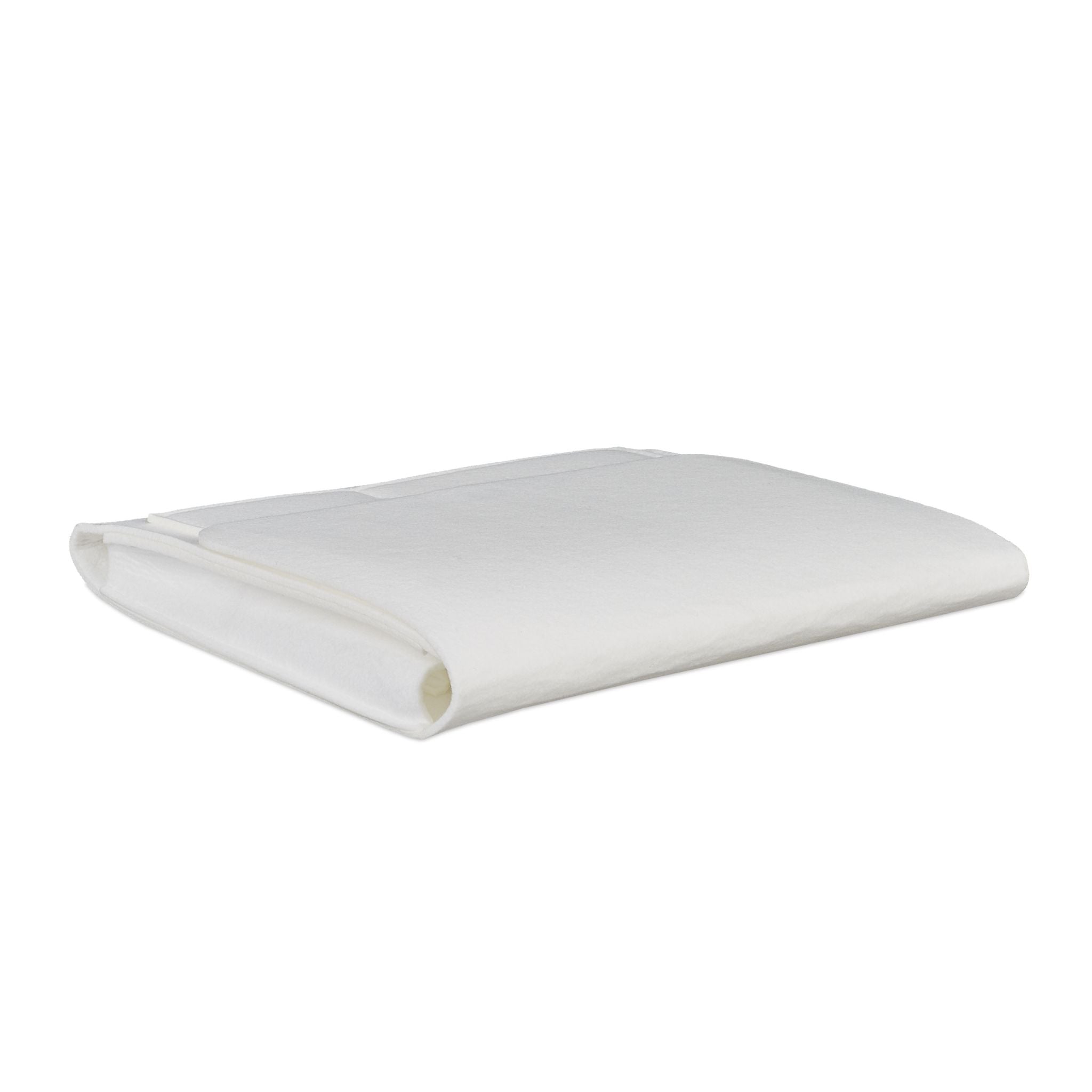 Betttasche Filz Weiss von Relaxdays