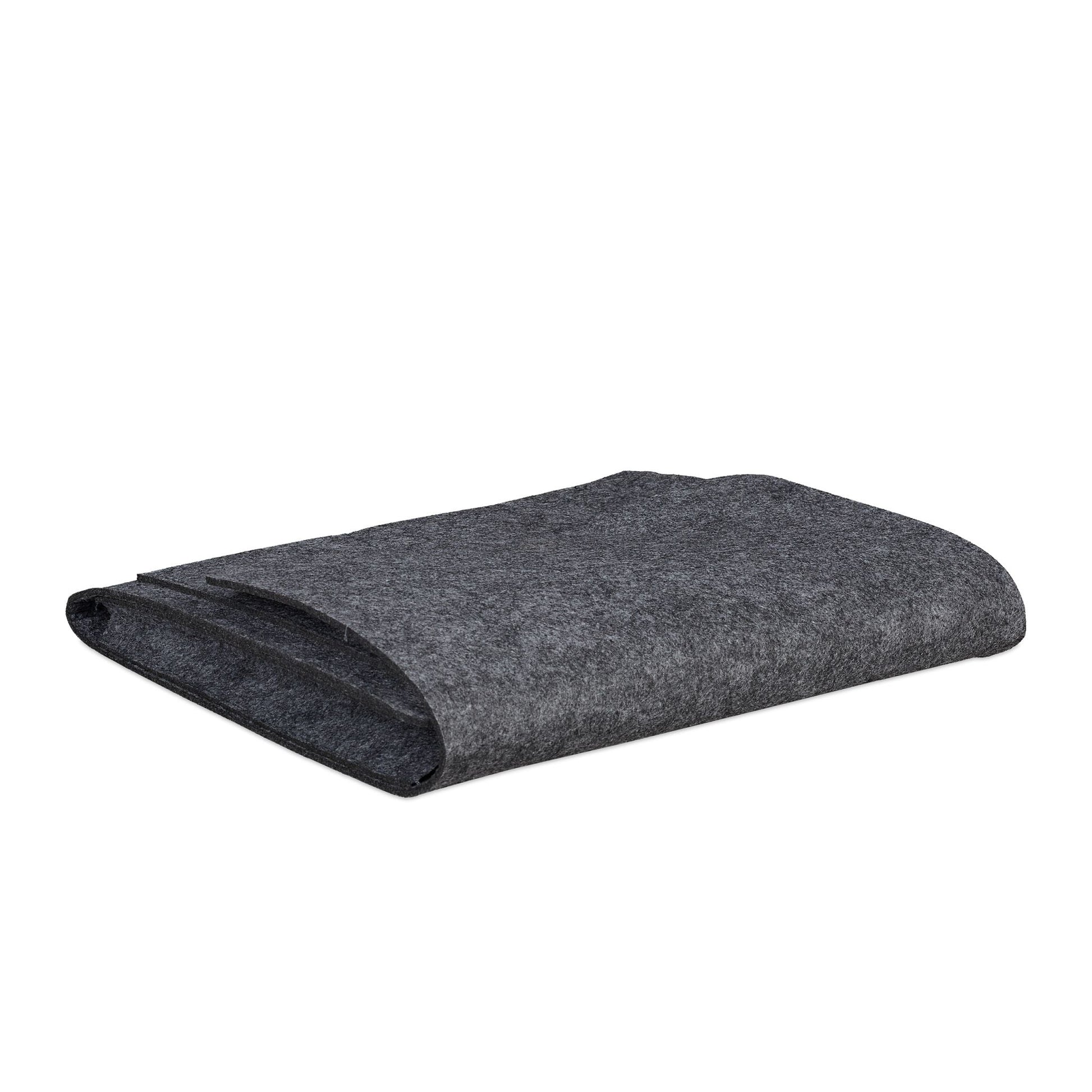 Betttasche Filz Anthrazit von Relaxdays