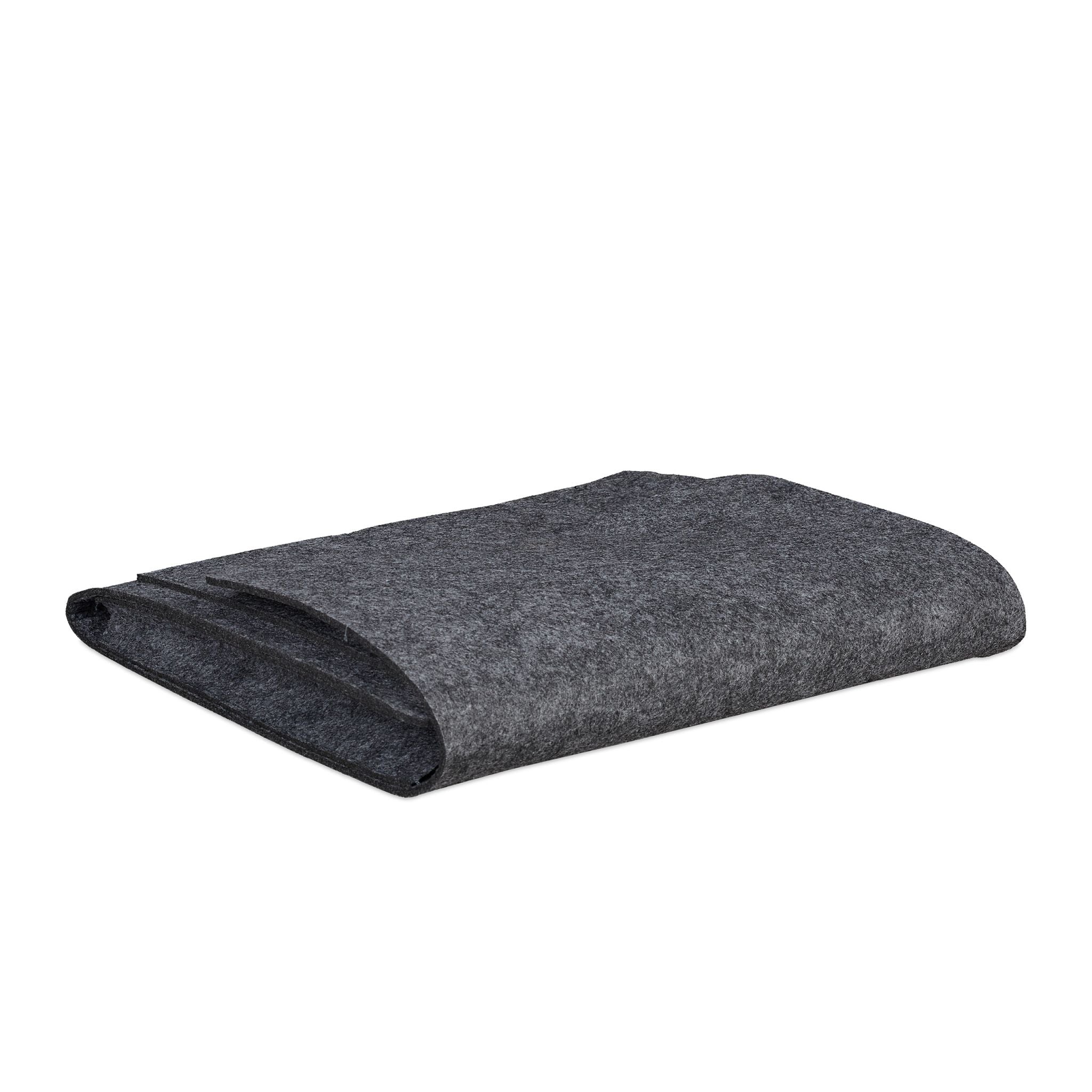 Betttasche Filz Anthrazit von Relaxdays