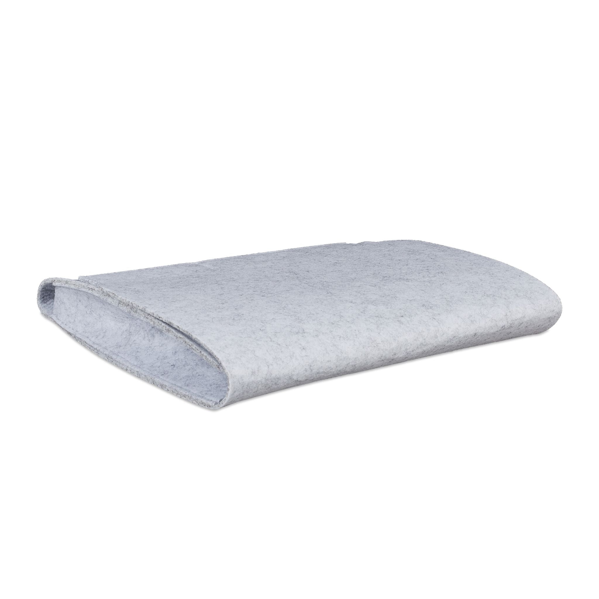 Betttasche Filz Grau von Relaxdays
