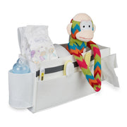Betttasche für Hochbett Filz Weiss von Relaxdays
