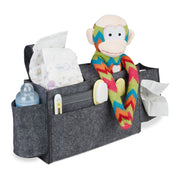 Betttasche für Hochbett Filz Anthrazit von Relaxdays