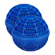 Waschball 2er-Set Blau von Relaxdays